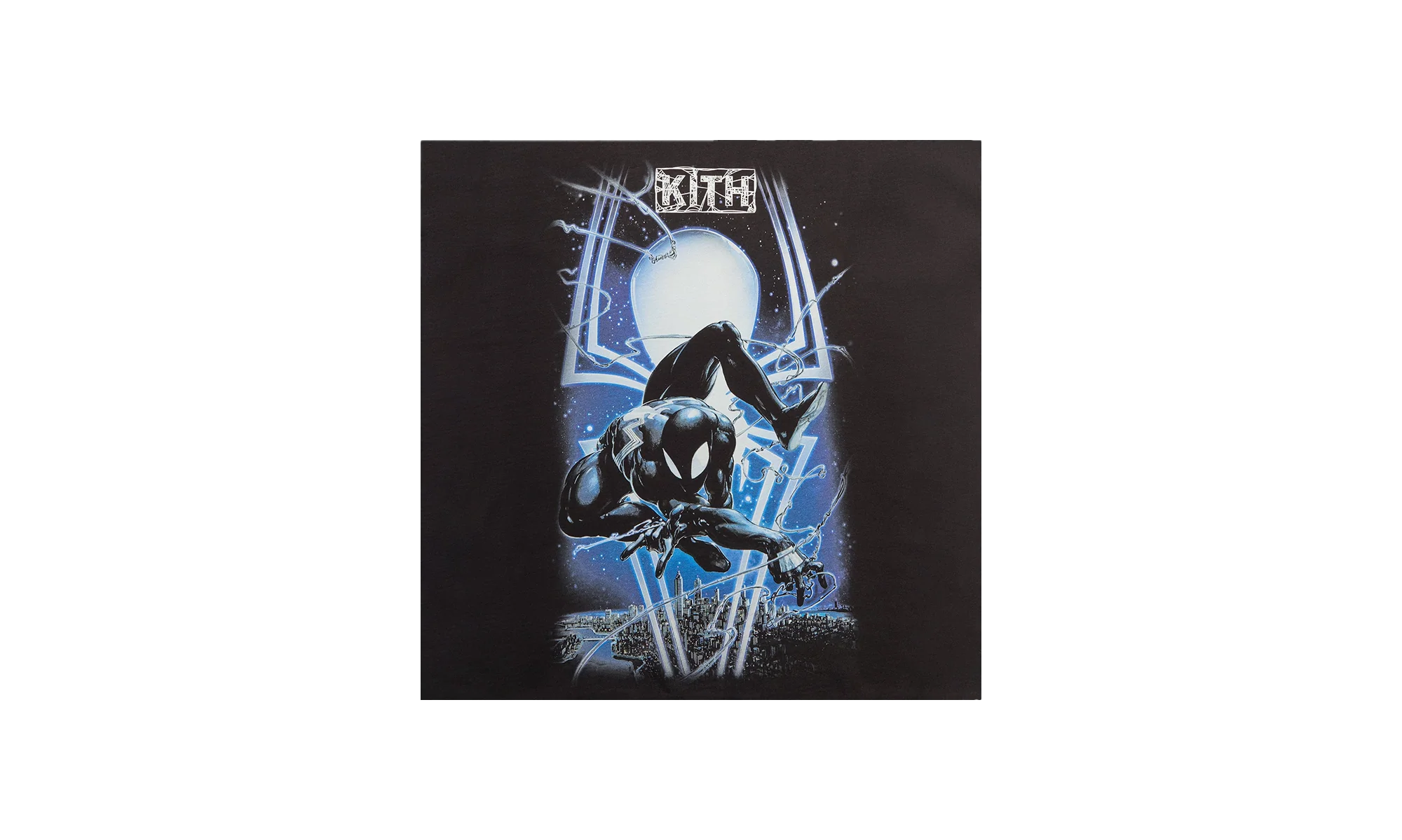 Marvel Symbiote Spiderman Vintage Tee "Black" KHM034326 001 - Image 2