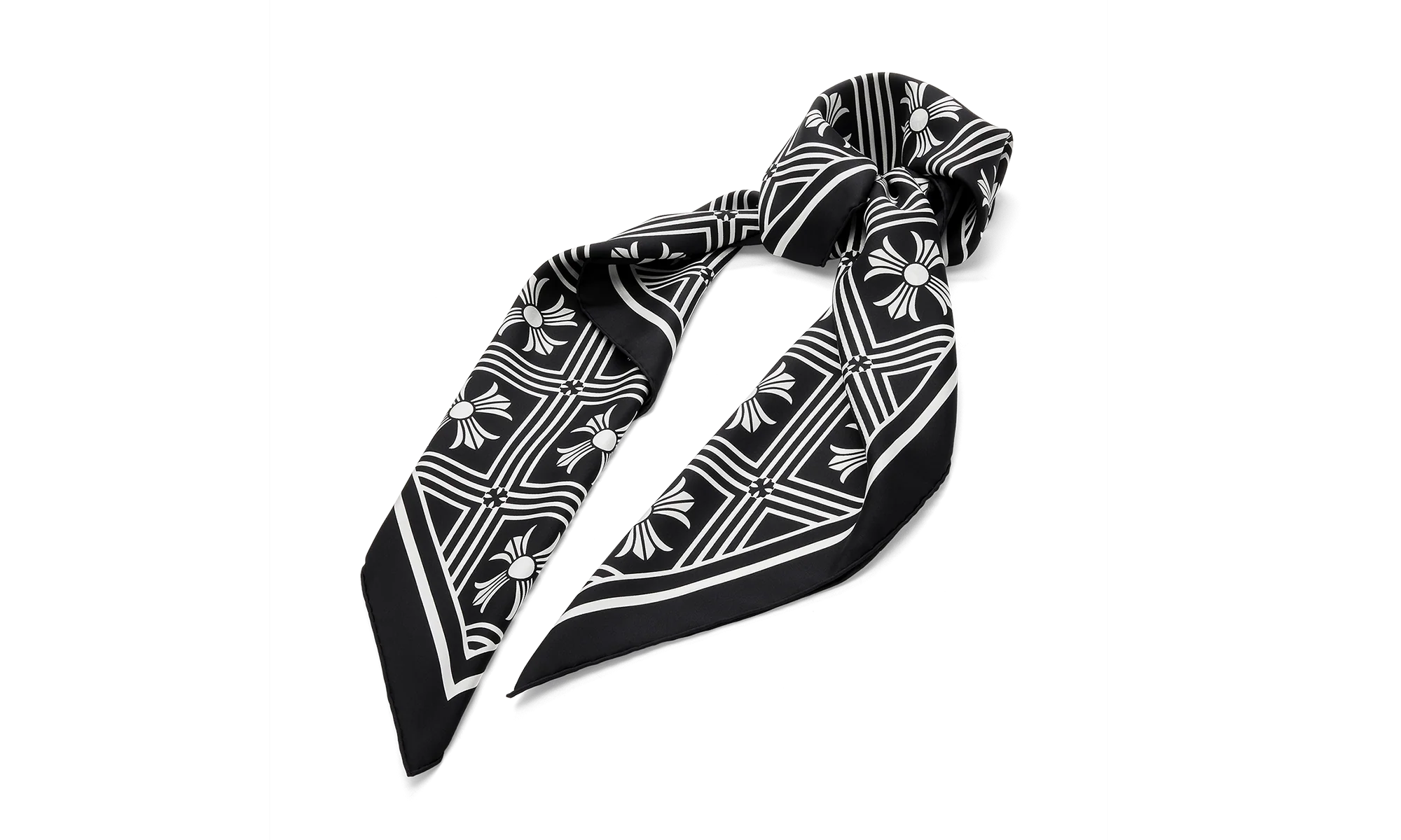 MATH PLUS SCARF "Black / White" CHRM0754 - Image 2