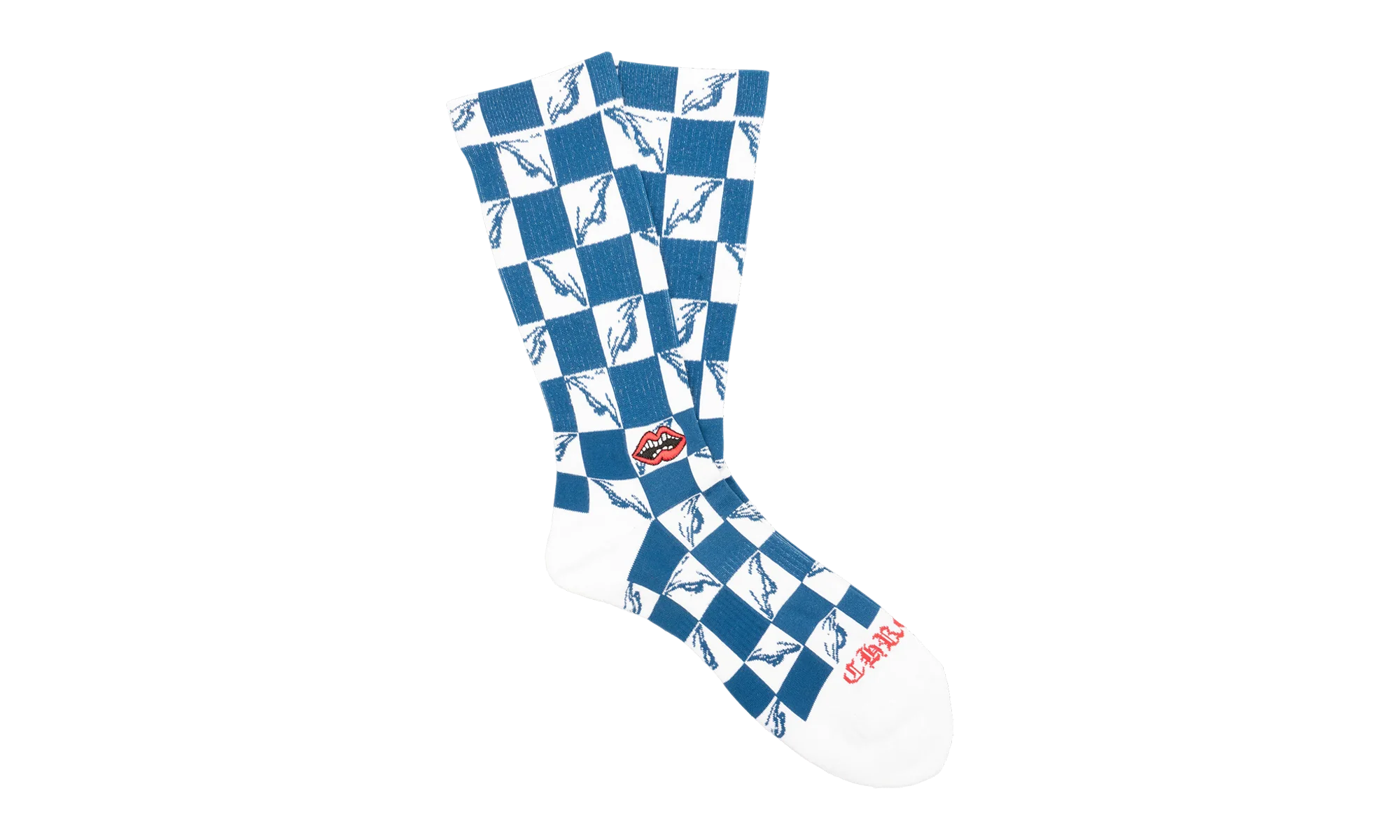 Matty Boy 99 Eyes Socks "Blue / White" CHRM0718 - Image 2
