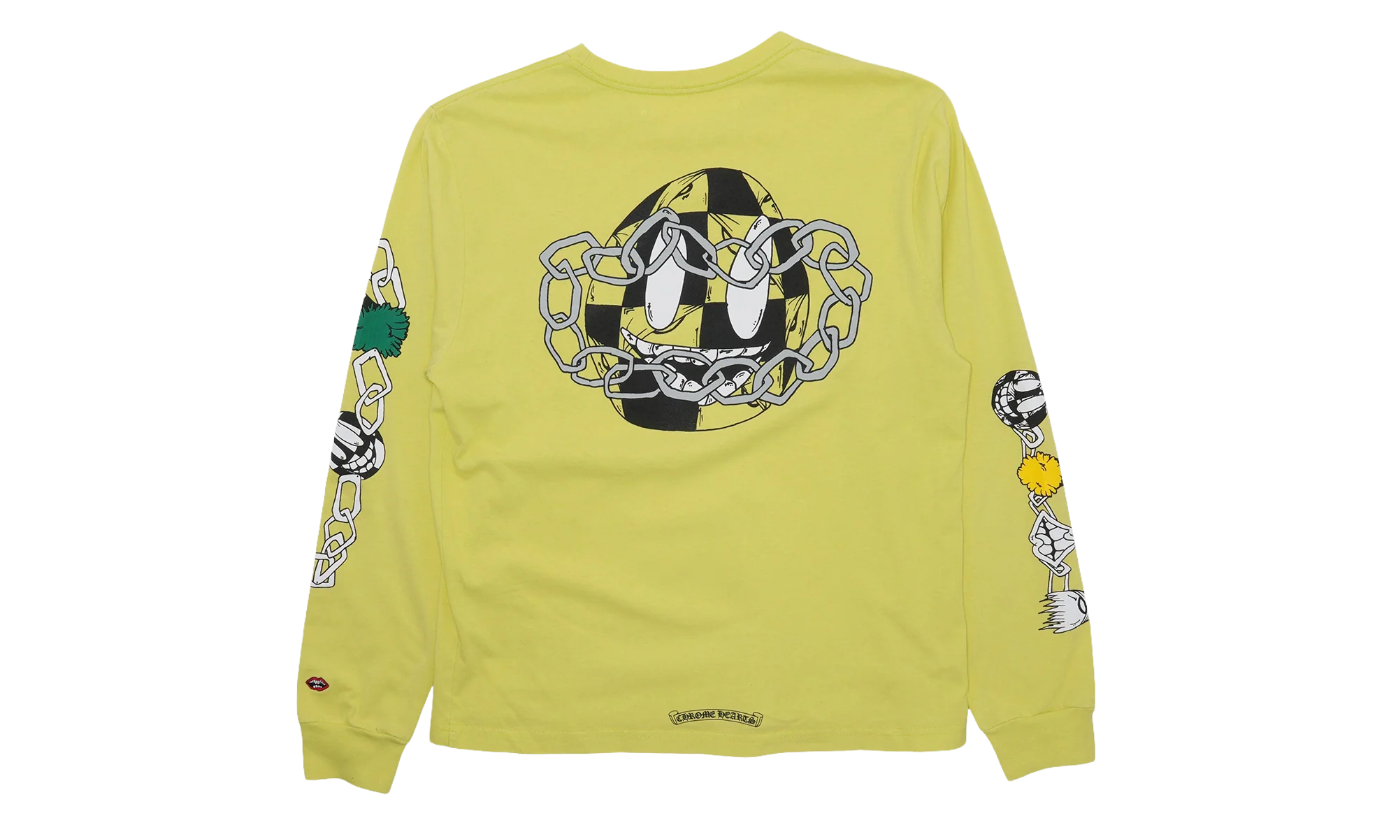 Matty Boy Links Long Sleeve Pocket T-Shirt "Green" CHRM0741 - Image 2