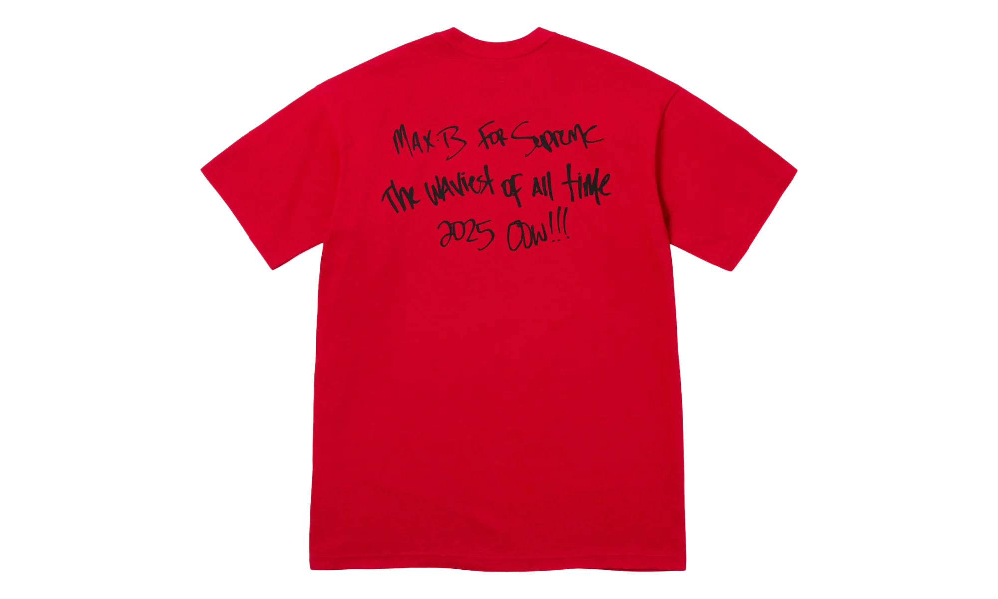 Max B Tee "SS25 - Red" SU25287 - Image 2