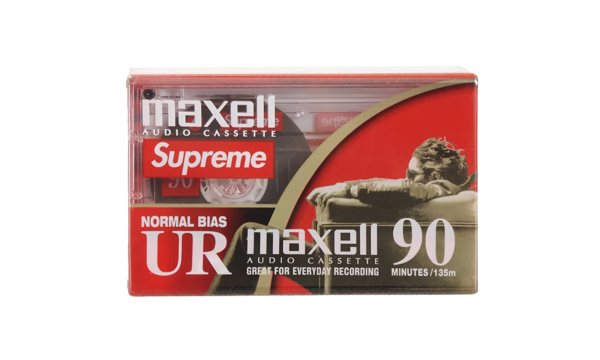 Maxell Cassette Tapes (5 Pack) "Clear" SU26498