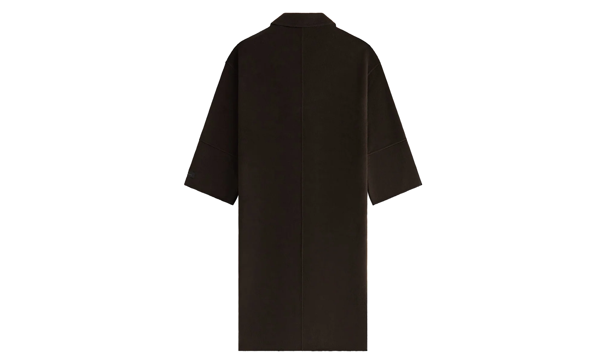 Merra Double Breasted Coat "Dark Brown" khw010217 244 - Image 2