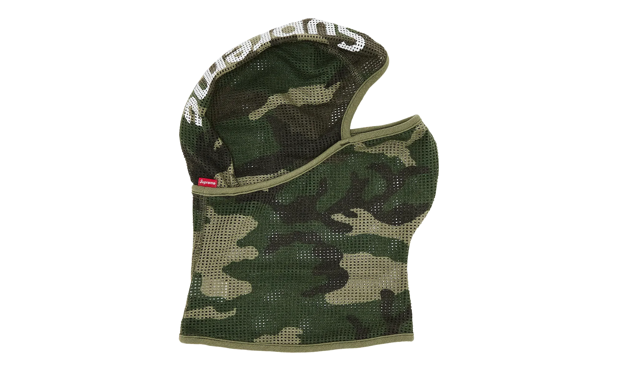 Mesh Lightweight Balaclava "Woodland Camo" SU26956 - Image 2