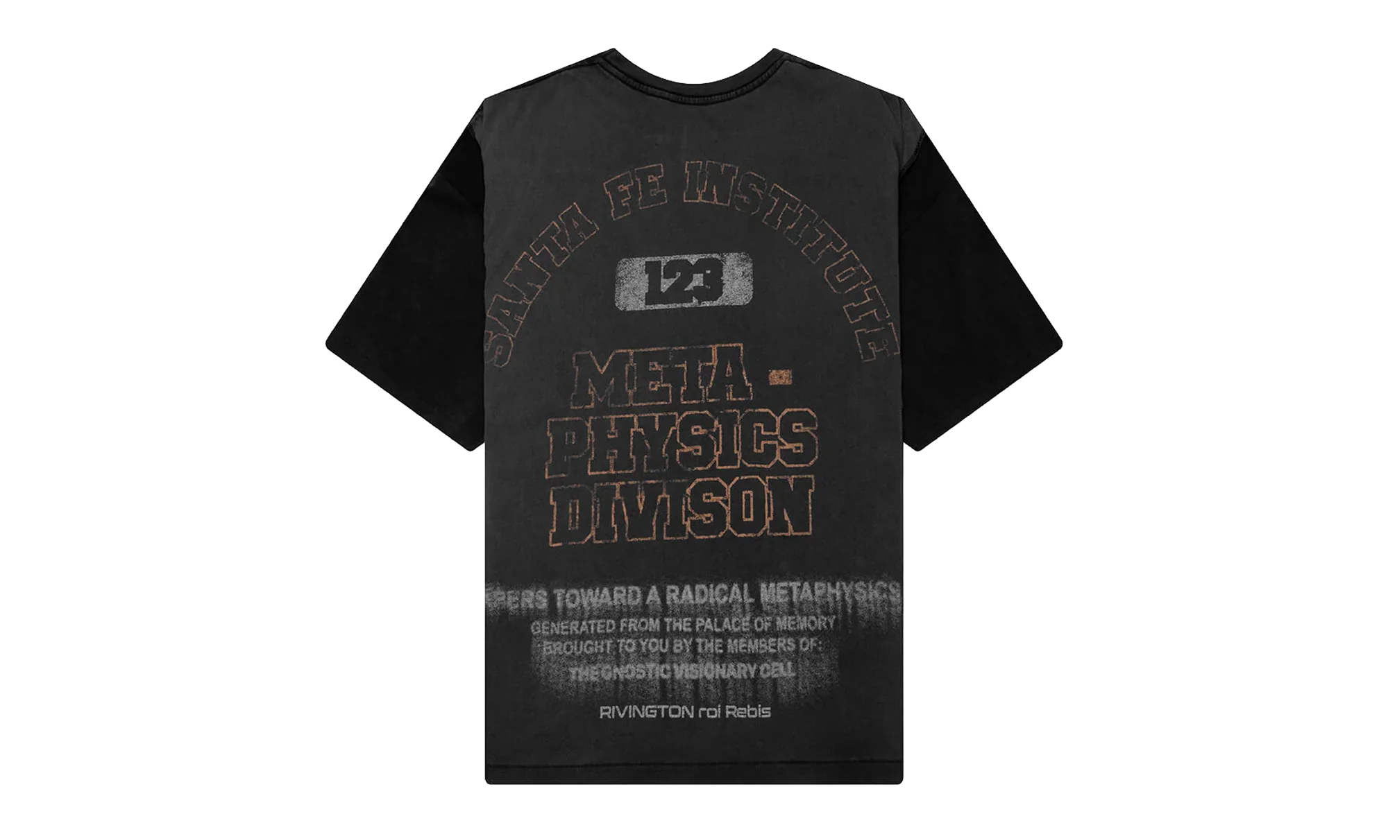 Meta Quad Tee "Faded Black" METQ SS06 FBLK - Image 2