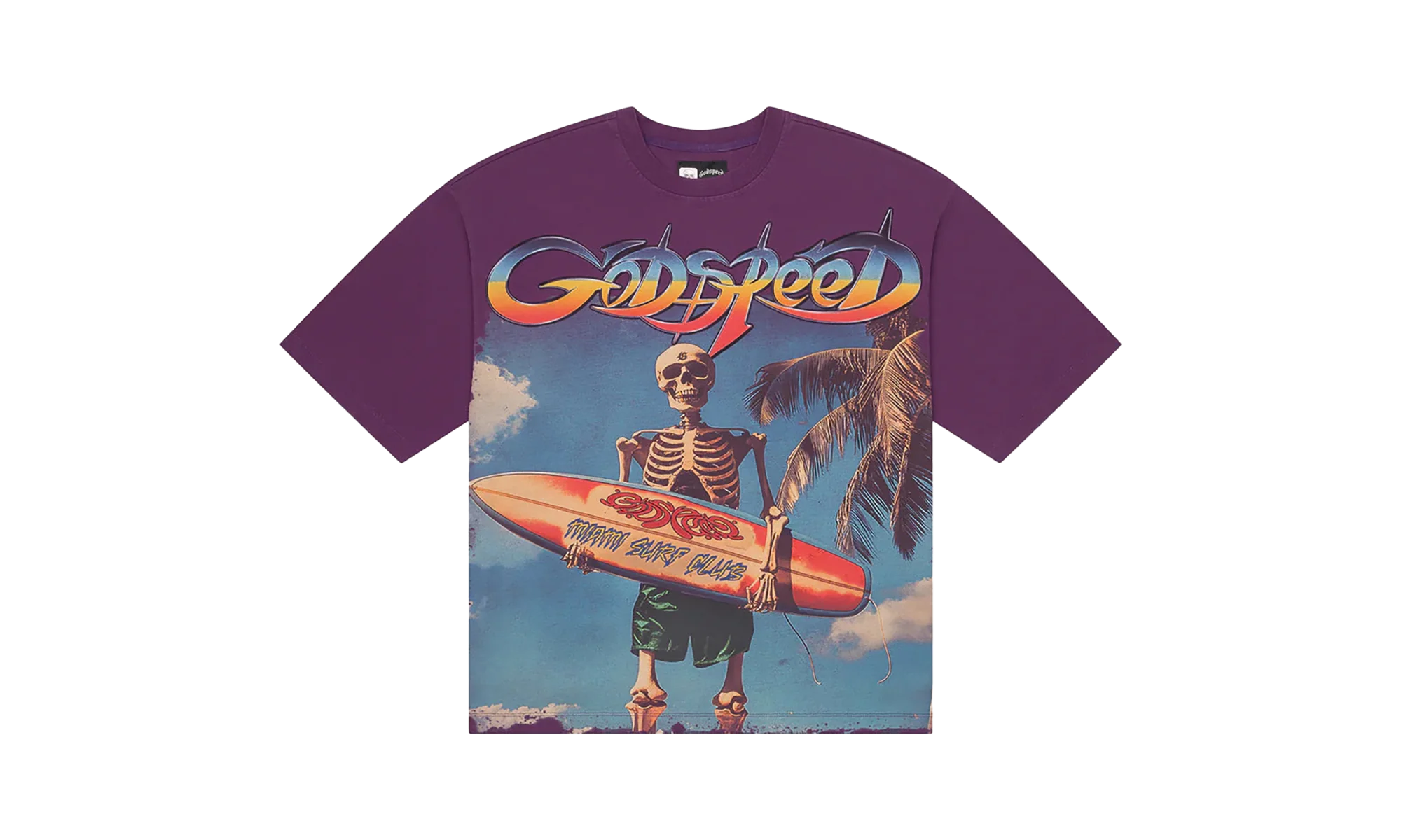 Miami Surf Club T-Shirt "Purple" GS TEE 73185 K7L