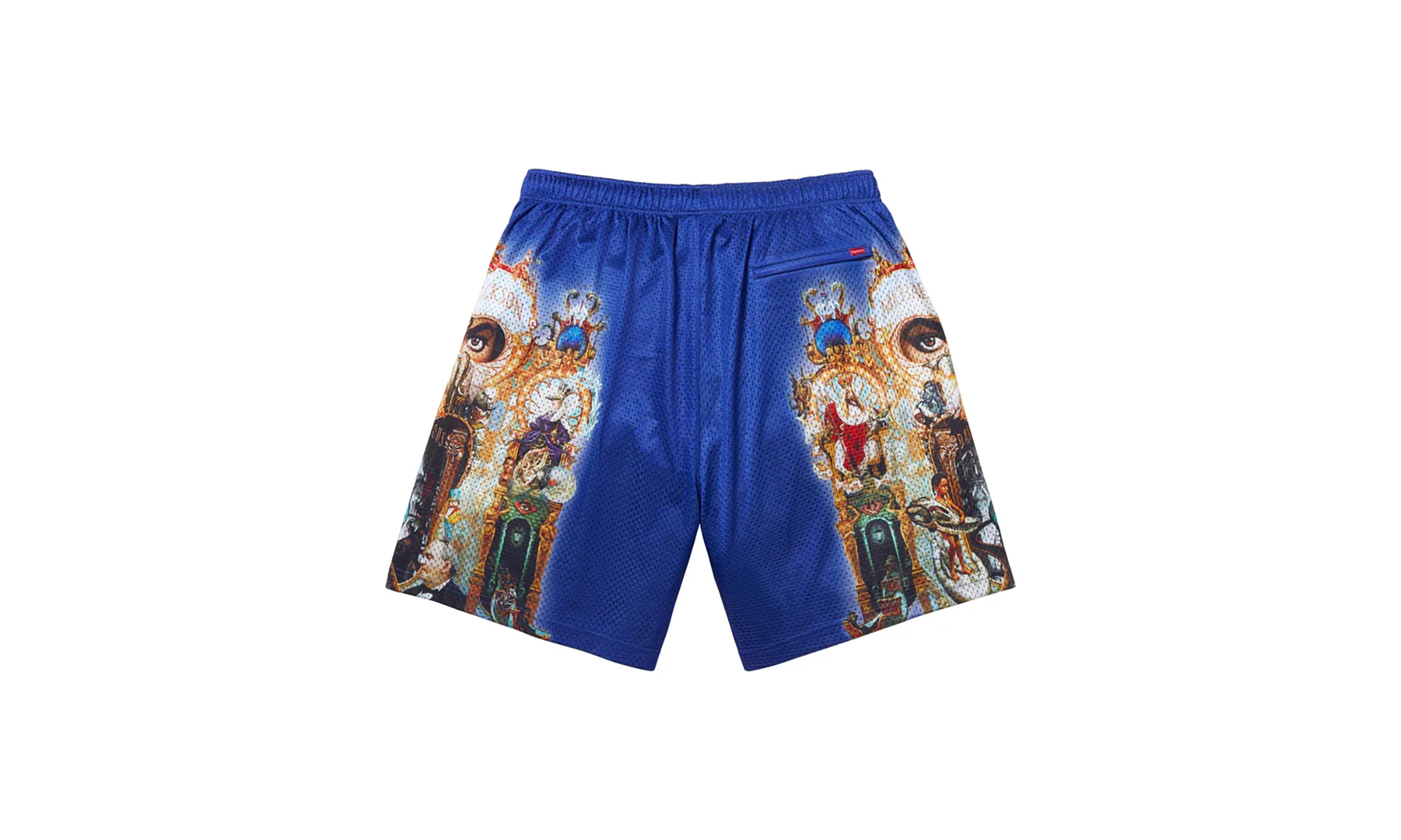 Michael Jackson® Dangerous Mesh Short "FW25 - Royal" SU26851 - Image 2