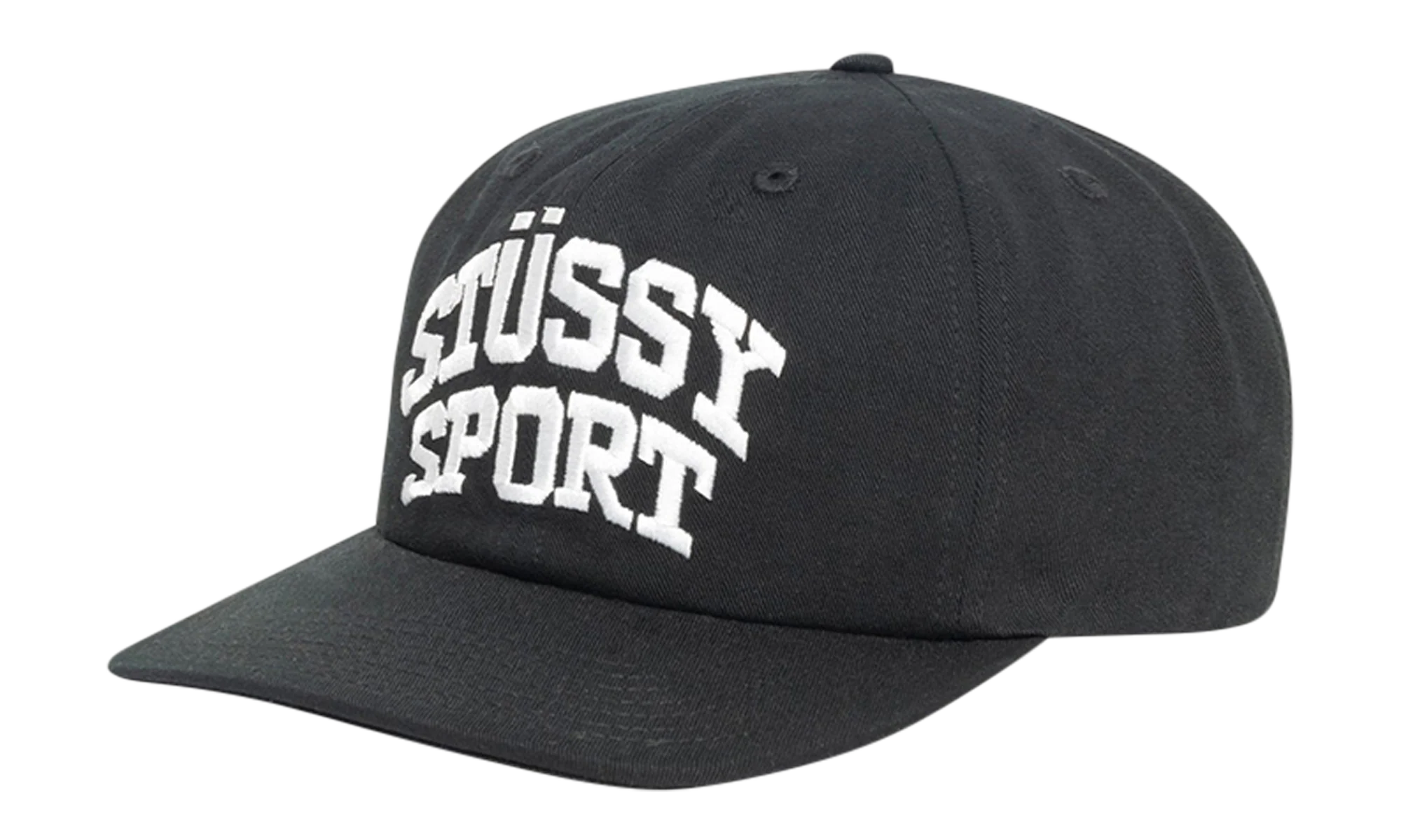 MID-DEPTH STÜSSY SPORT SNAPBACK "Black" STUS373 - Image 2