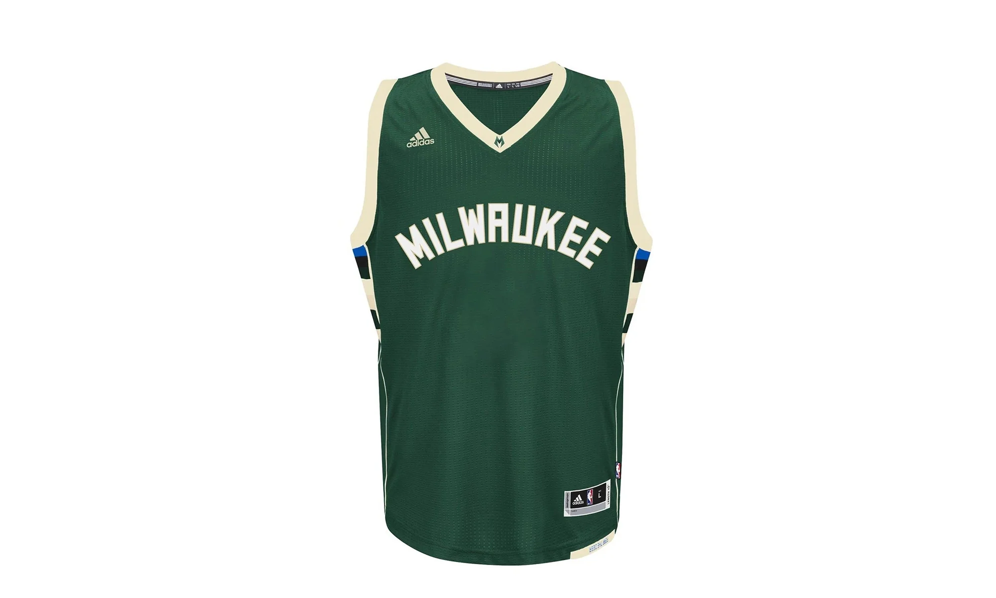 Milwaukee Bucks Swingman Jersey "Green / Beige" A74055