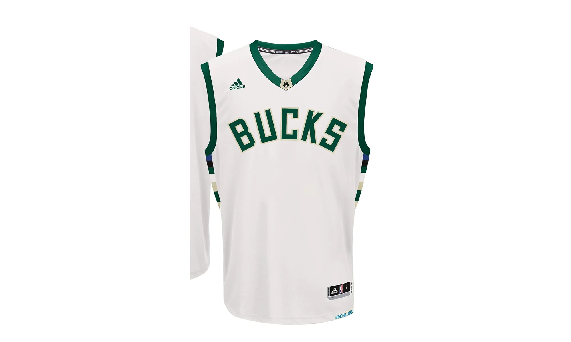 Milwaukee Bucks Swingman Jersey "White / Green" A74054