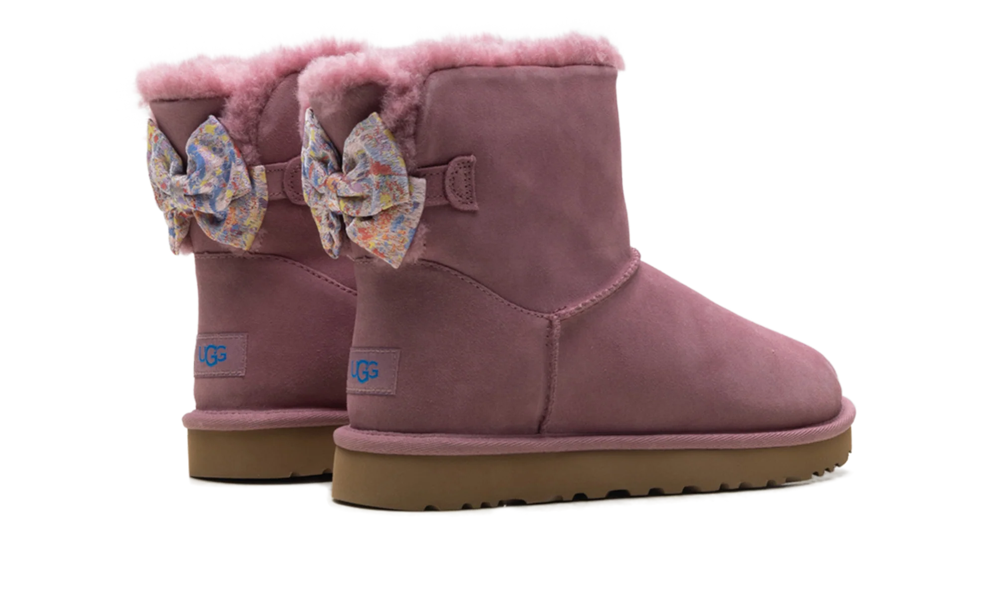 Mini Baily Bow Splatter WMNS "Lilac Suede" 1124152 URC - Image 3