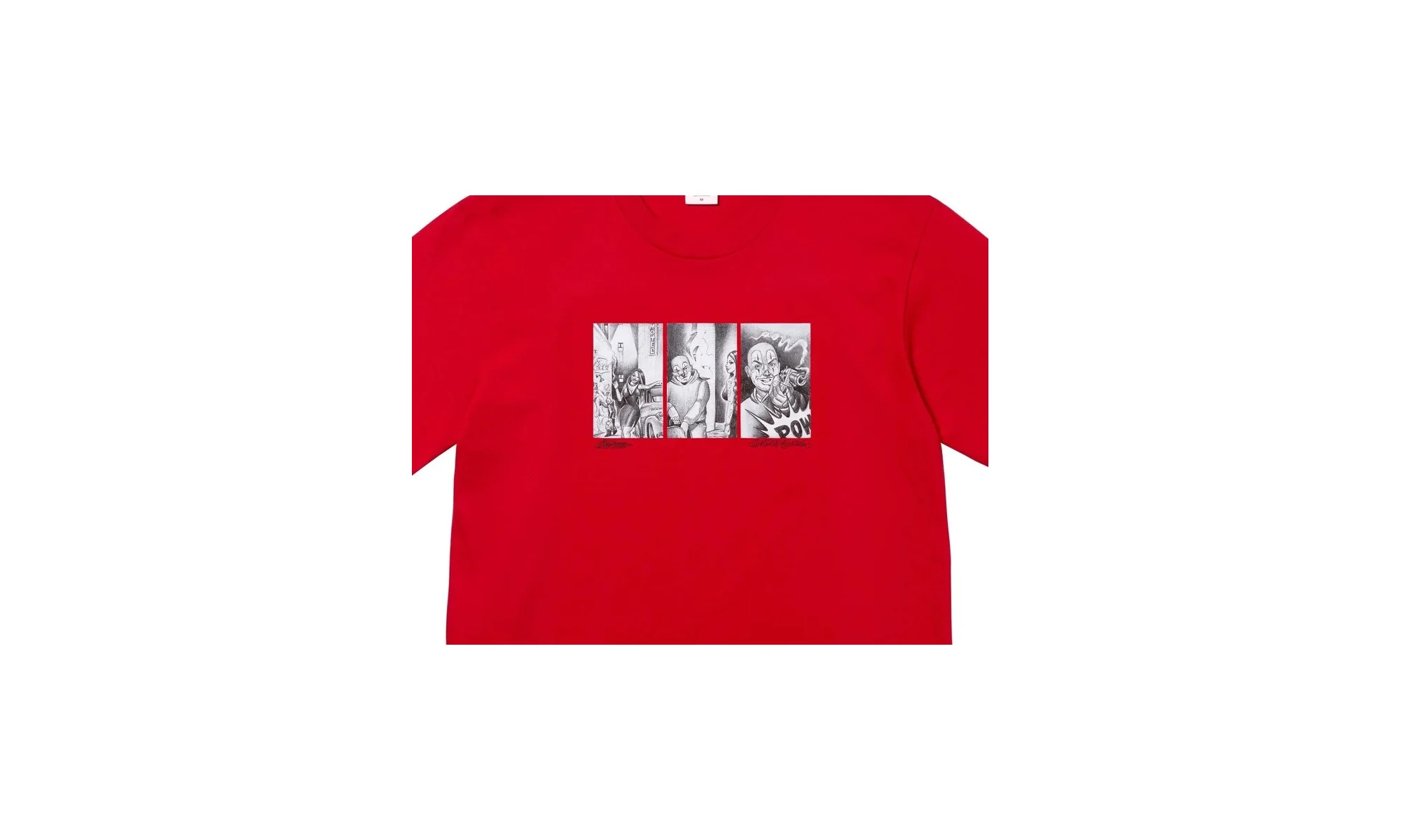 Mister Cartoon Pow T-Shirt "Red" SU26385 - Image 2