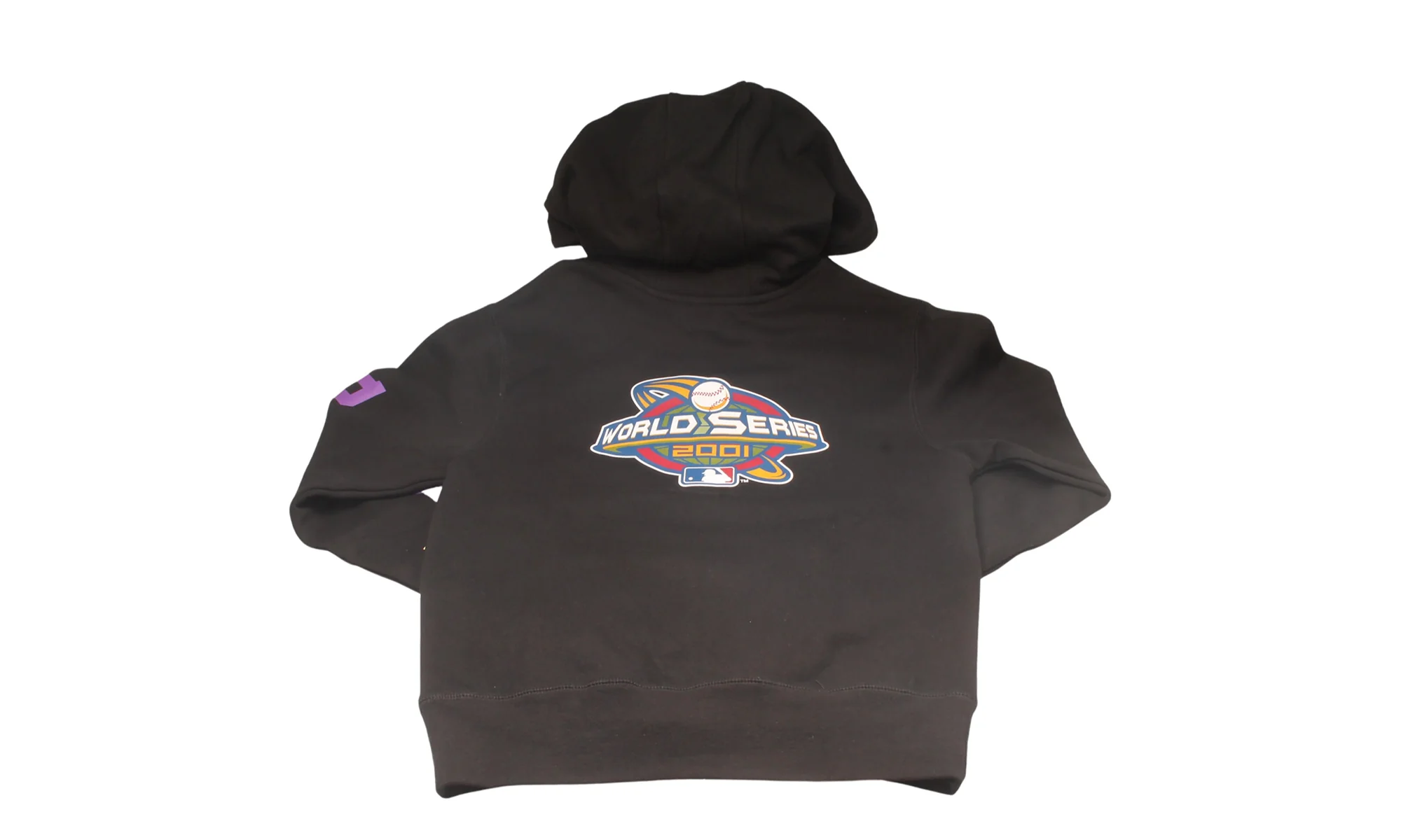 MLB Arizona Diamondbacks 2001 WS Patch Up Hoodie "Black" 12879543 - Image 2
