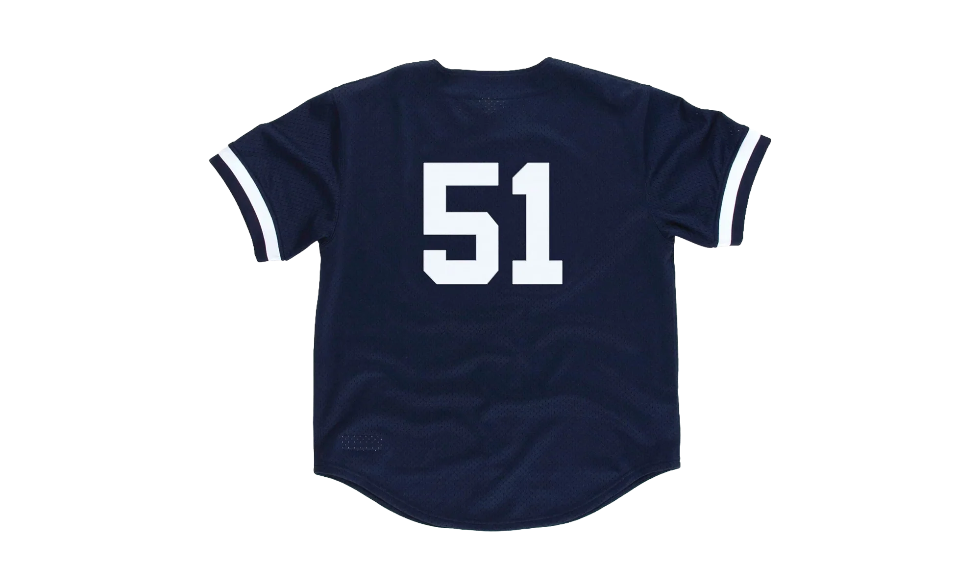 MLB Bernie Williams Authentic Batting Practice Button Front Jersey "1998 New York Yankees - Navy" ABBFAC20020 NYYNAVY98BWI - Image 4