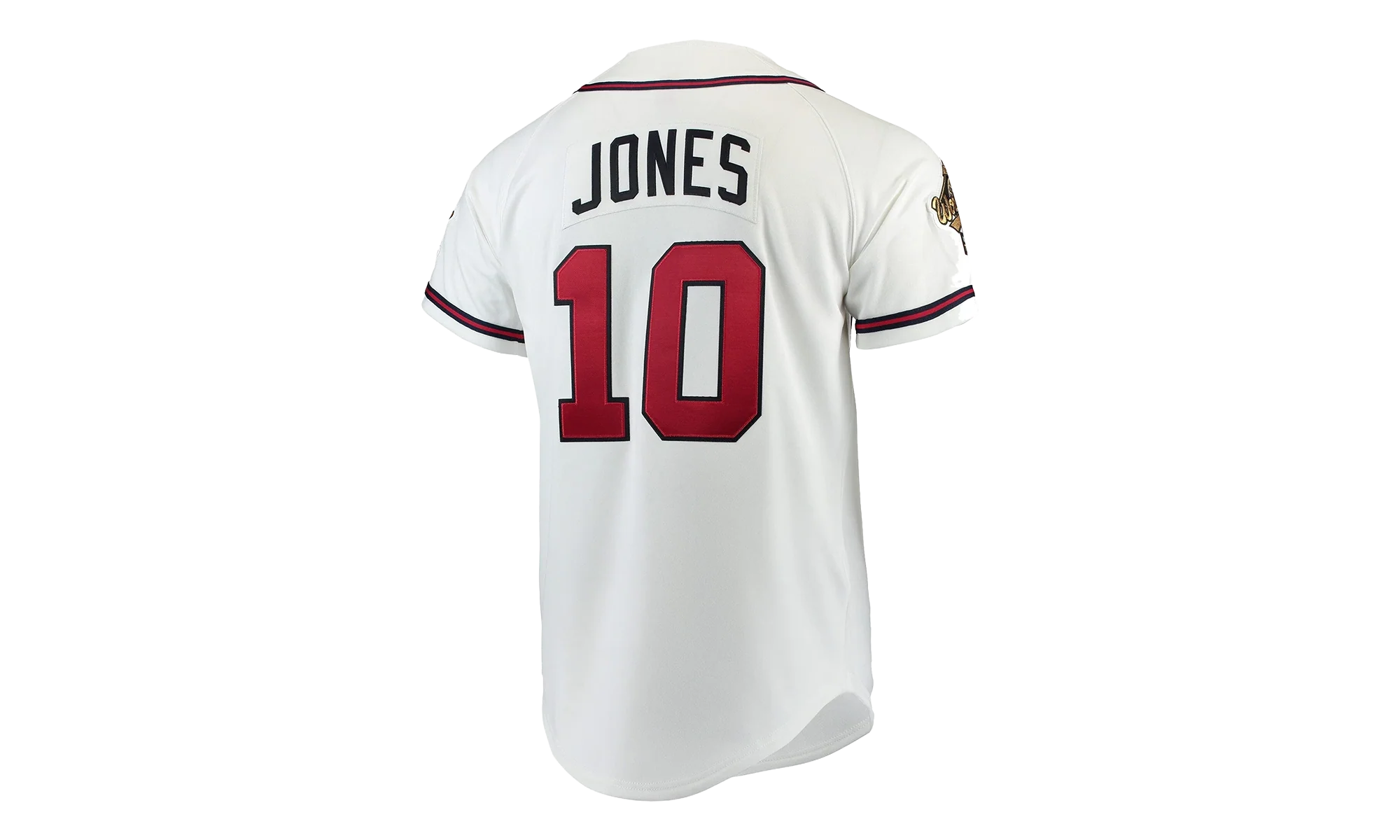 MLB Chipper Jones Home Jersey "1995 Atlanta Braves - White" AJY1GS18401 ABRWHIT95CJO - Image 2