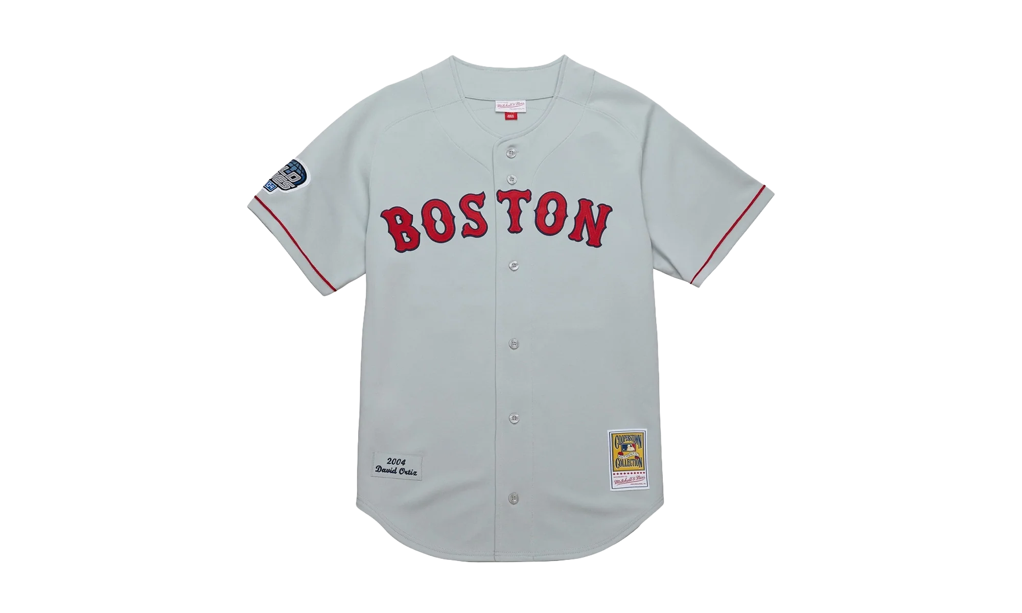 MLB David Ortiz Jersey "2004 Boston Red Sox – Chrome" AJY17181 BRS04DORCHRM - Image 3