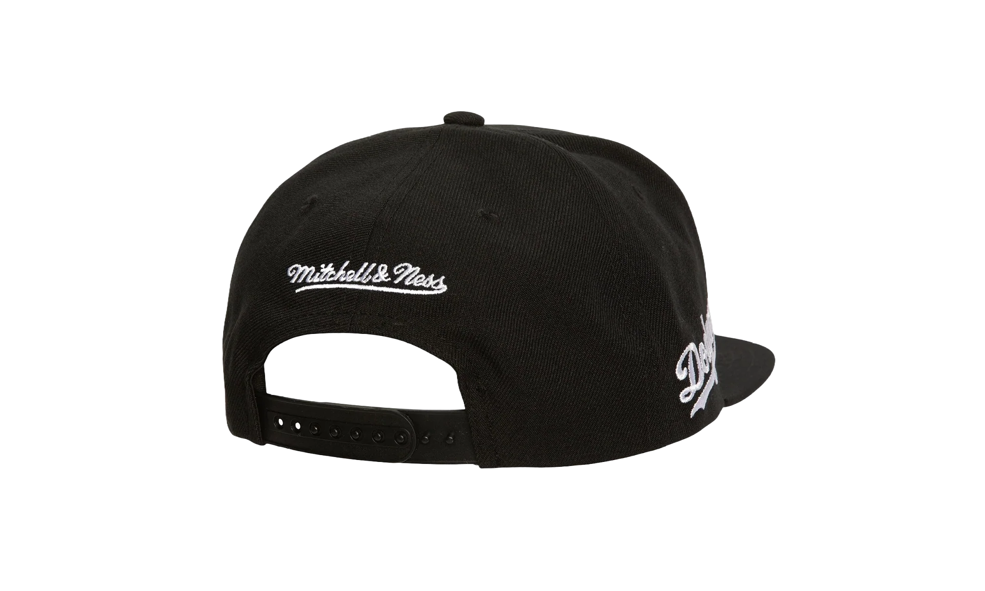 MLB Evergreen Black White Snapback Cap "Los Angeles Dodgers - Black" HS8544 LADBLCK - Image 2