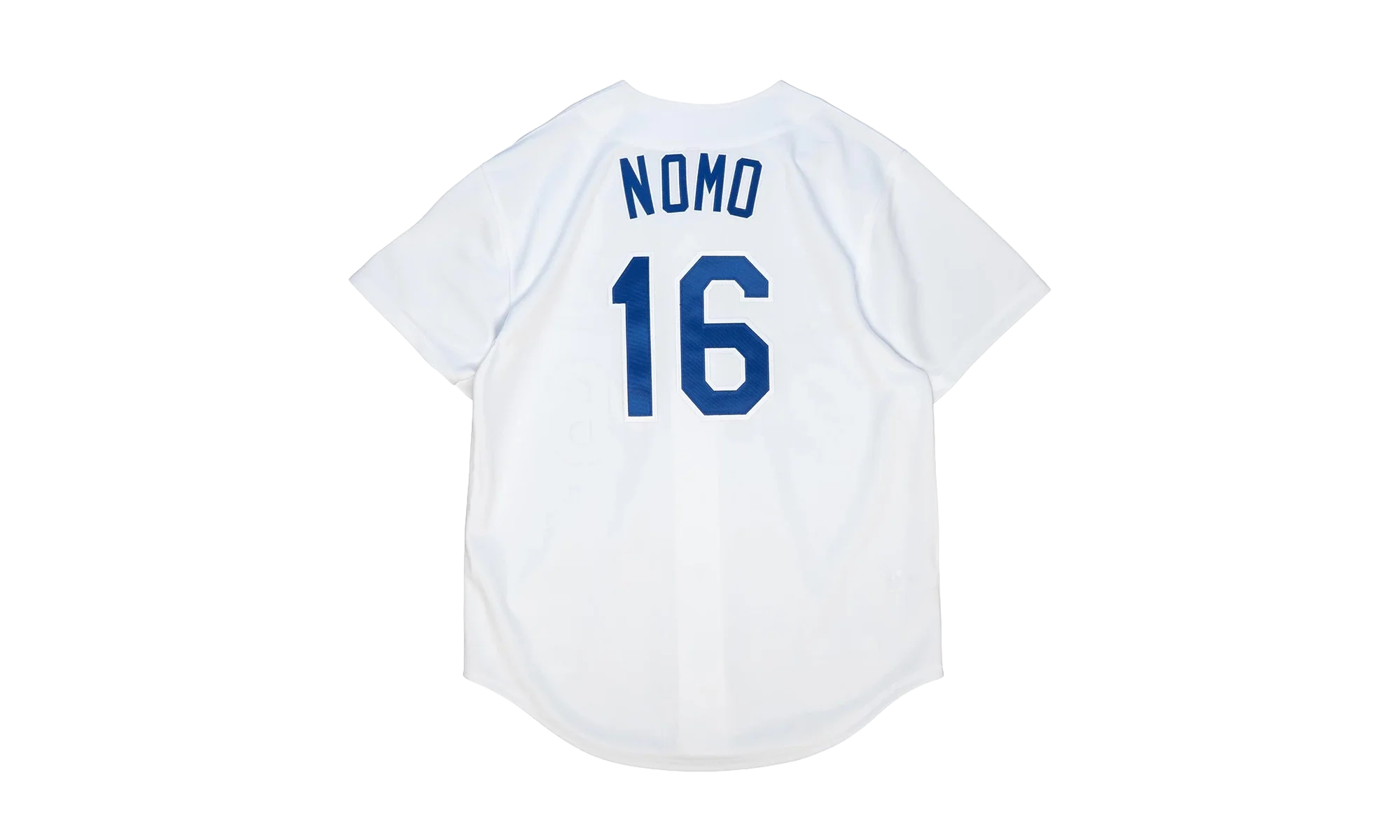 MLB Hideo Nomo Home Jersey "1997 Los Angeles Dodgers – White" AJY13362 LAD97HNOWHIT - Image 2