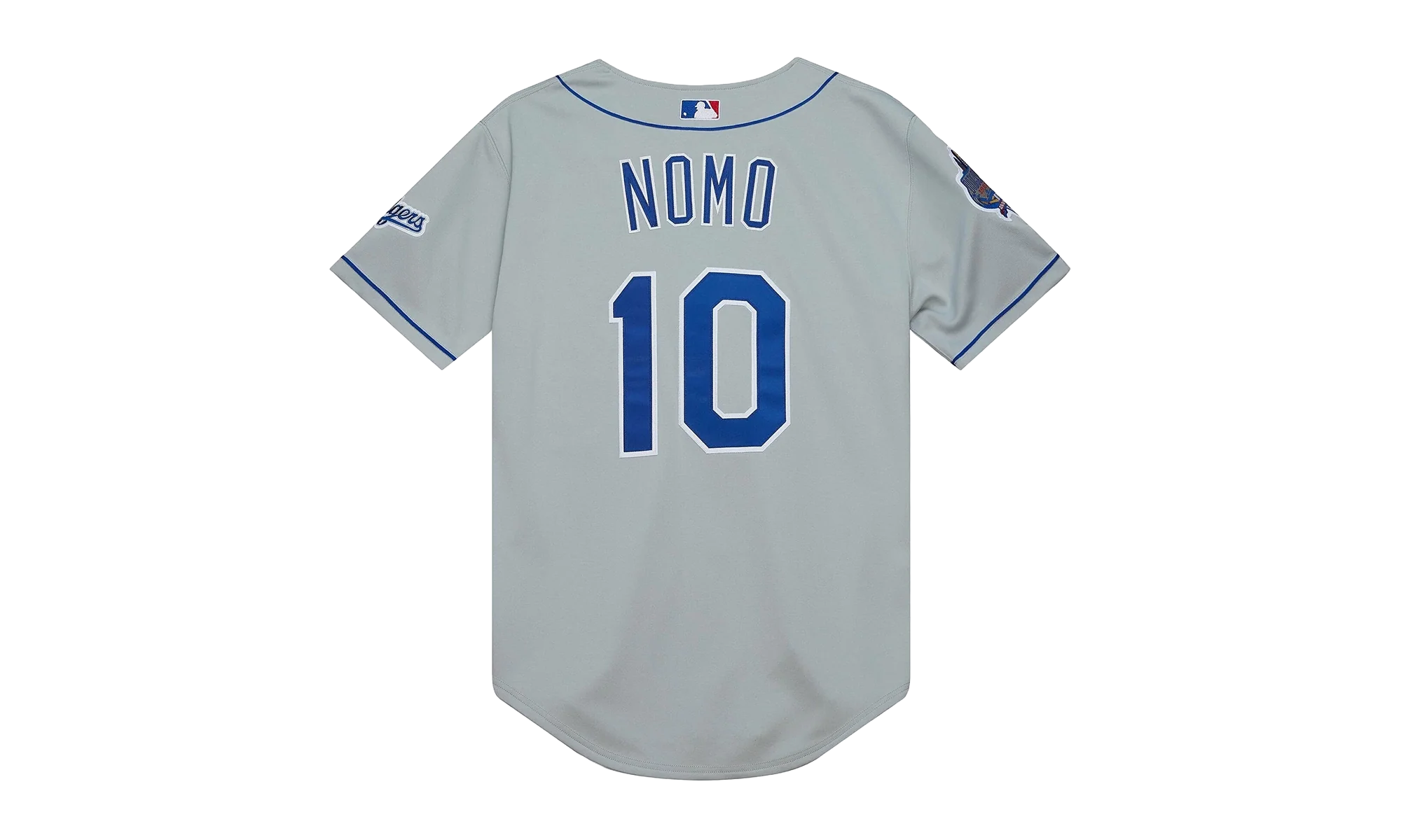MLB Hideo Nomo Road Jersey "2002 Los Angeles Dodgers – Chrome" AJY15337 LAD02HNOCHRM - Image 2