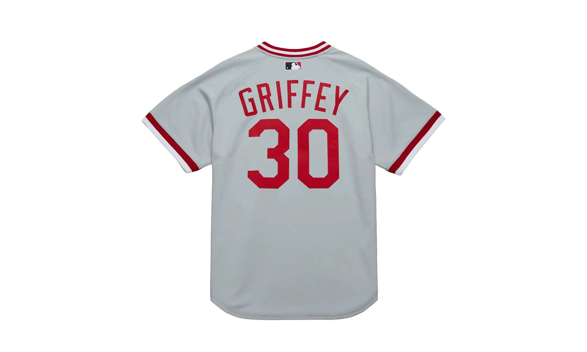 MLB Ken Griffey Jr. Alternate Jersey "2004 Cincinnati Reds - Grey" AJY17187 CRE04KGJGREY - Image 2