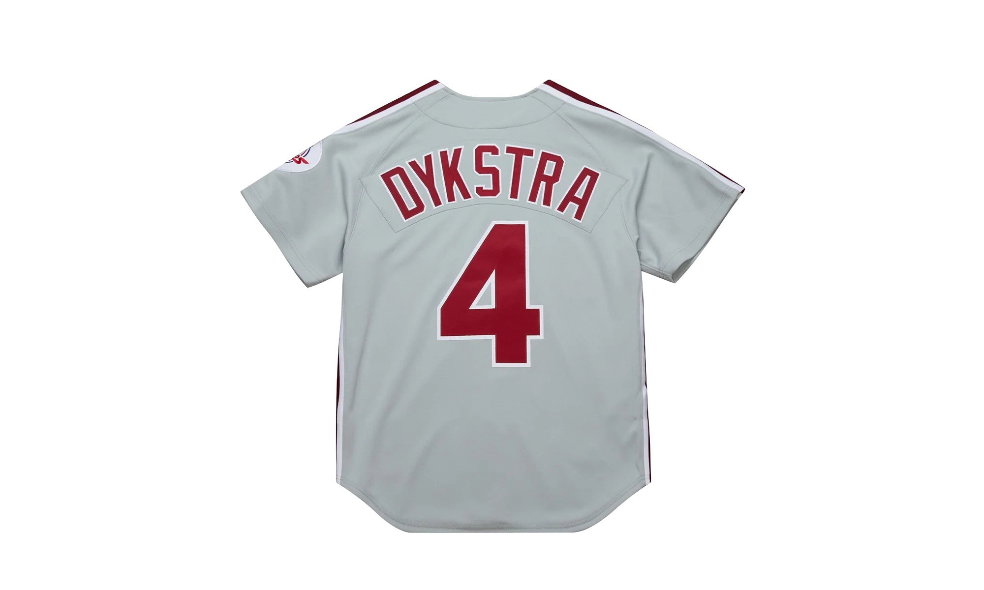 MLB Lenny Dykstra Jersey "1989 Philadelphia Phillies - Chrome" AJY17194 PPH89LDYCHRM - Image 2