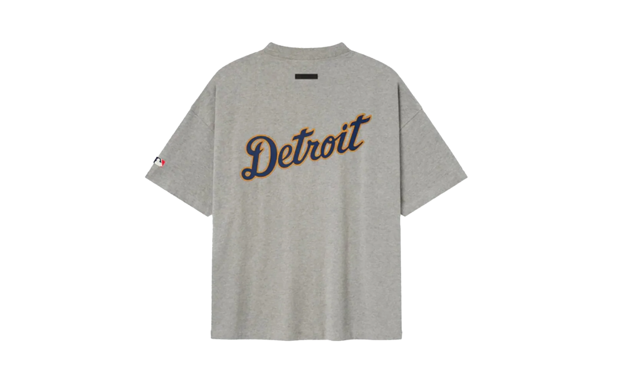 MLB Mens 90' Fit Tee Detroit "Grey" 125ML254021F - Image 2