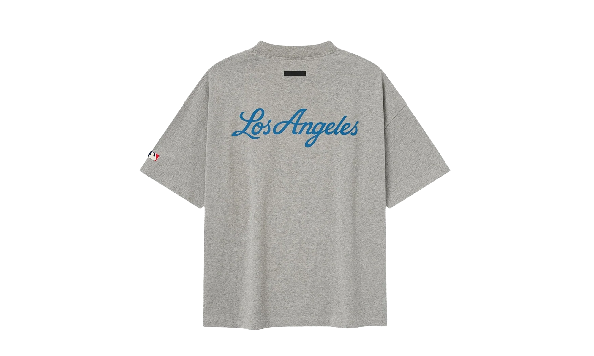 MLB Mens 90' Fit Tee Los Angeles "Grey" 125ML254009F - Image 2