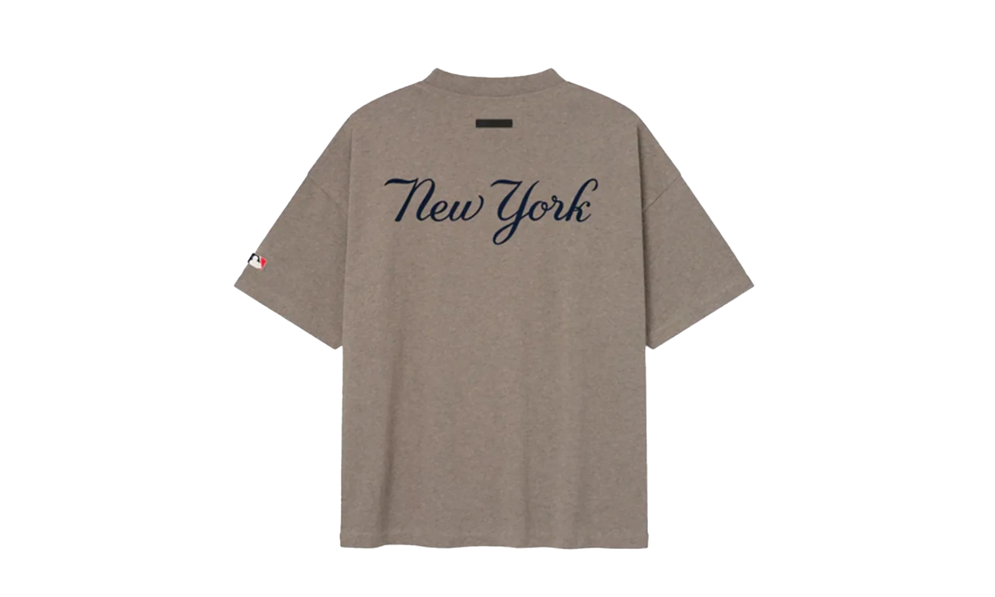 MLB Mens 90' Fit Tee New York "Brown" 125ML254012F - Image 2
