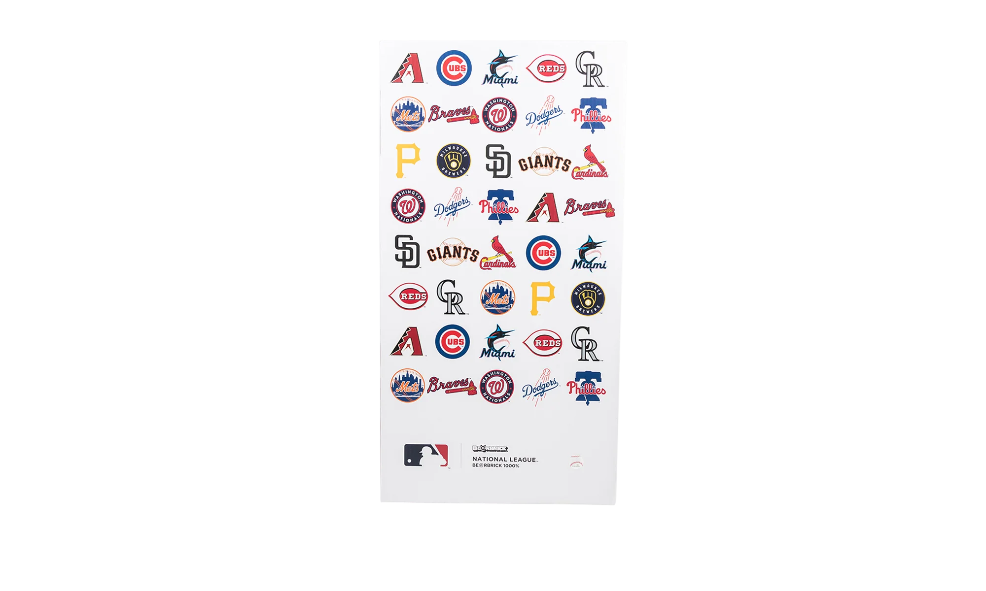 MLB National League Bearbrick "1000%" MEDI0167 - Image 4