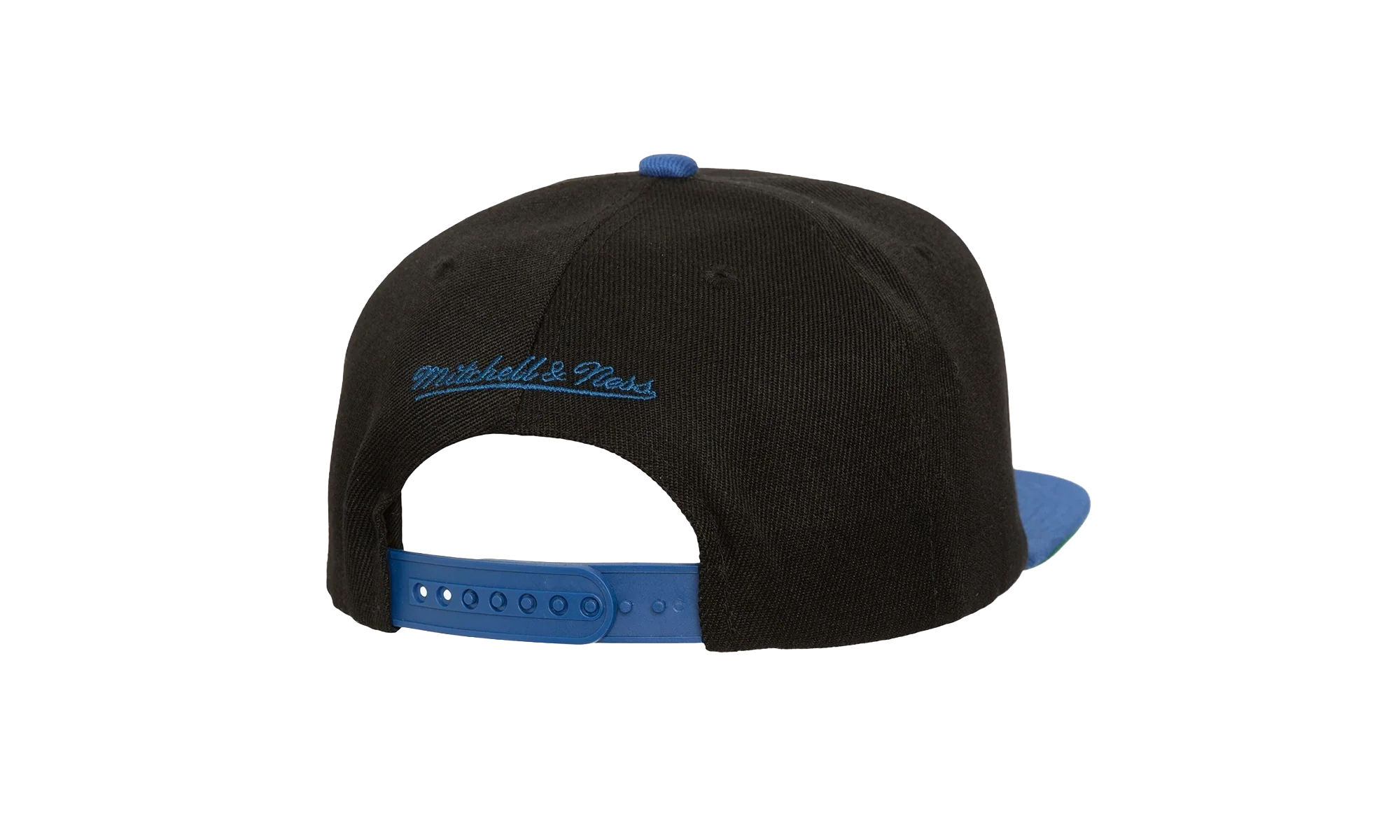 MLB Text Stack 1 Snapback Cap "Los Angeles Dodgers - Black" HS8525 LADBLCK - Image 2