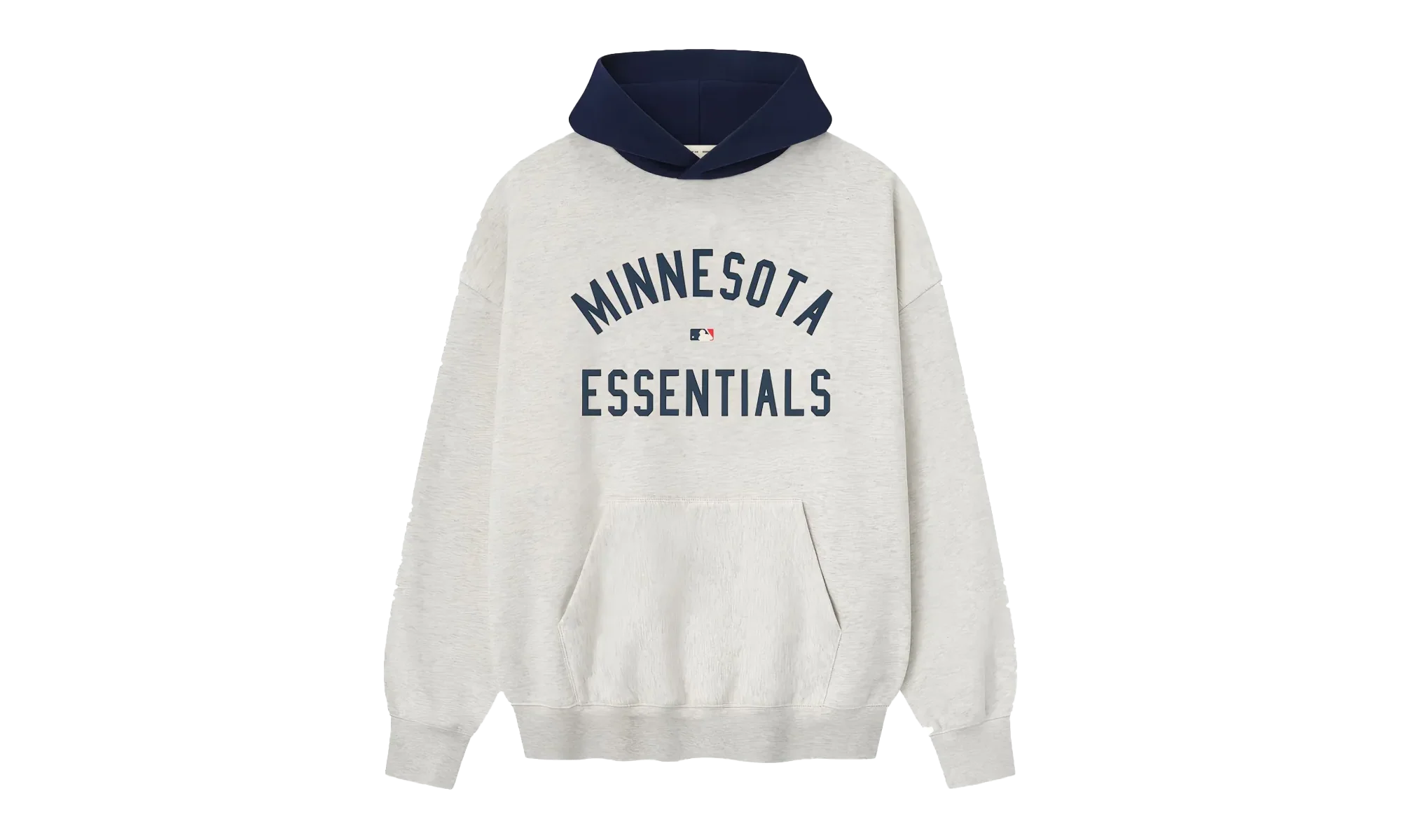 MLB Twins Sport Hoodie "Oatmeal Heather / Midnight Navy" 192ML252015F