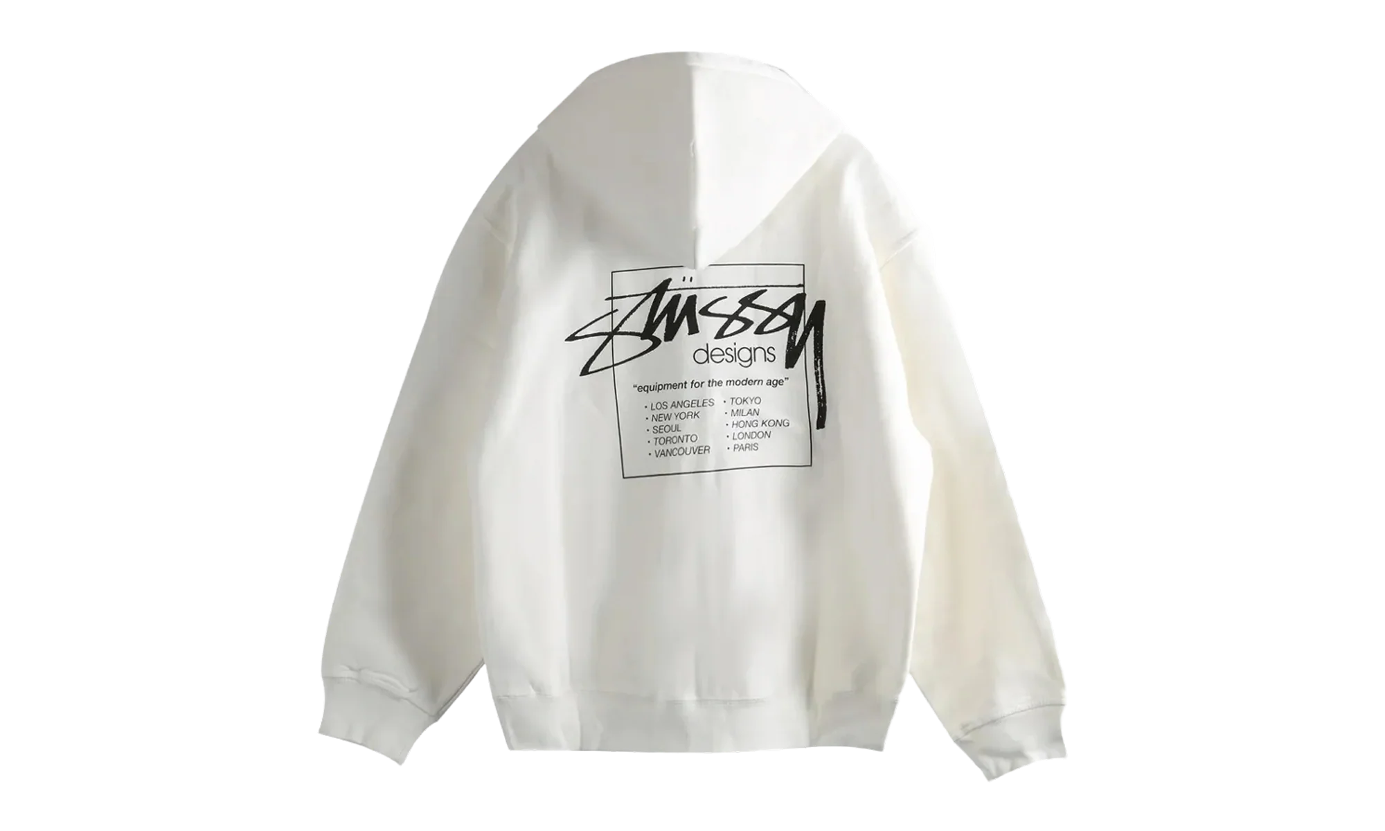 Modern Age Pig Dyed Zip Hoodie "NATURAL" 1975079 NATL - Image 2