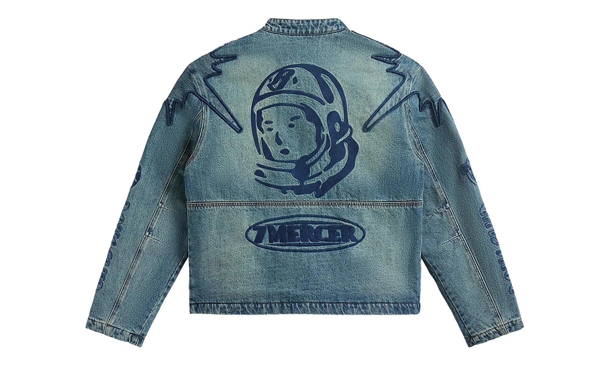 Module Moto Denim Jacket "Blue" 861 1403 - Image 2