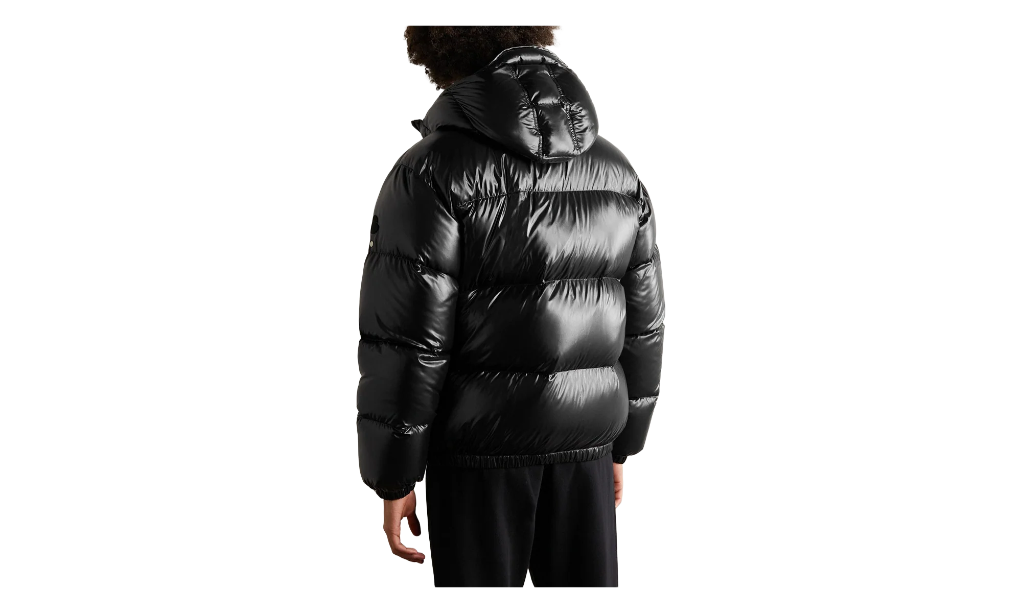 Moncler 1017 ALYX 9SM Almondis Shell Hooded Down Jacket "Black" MON28 - Image 2