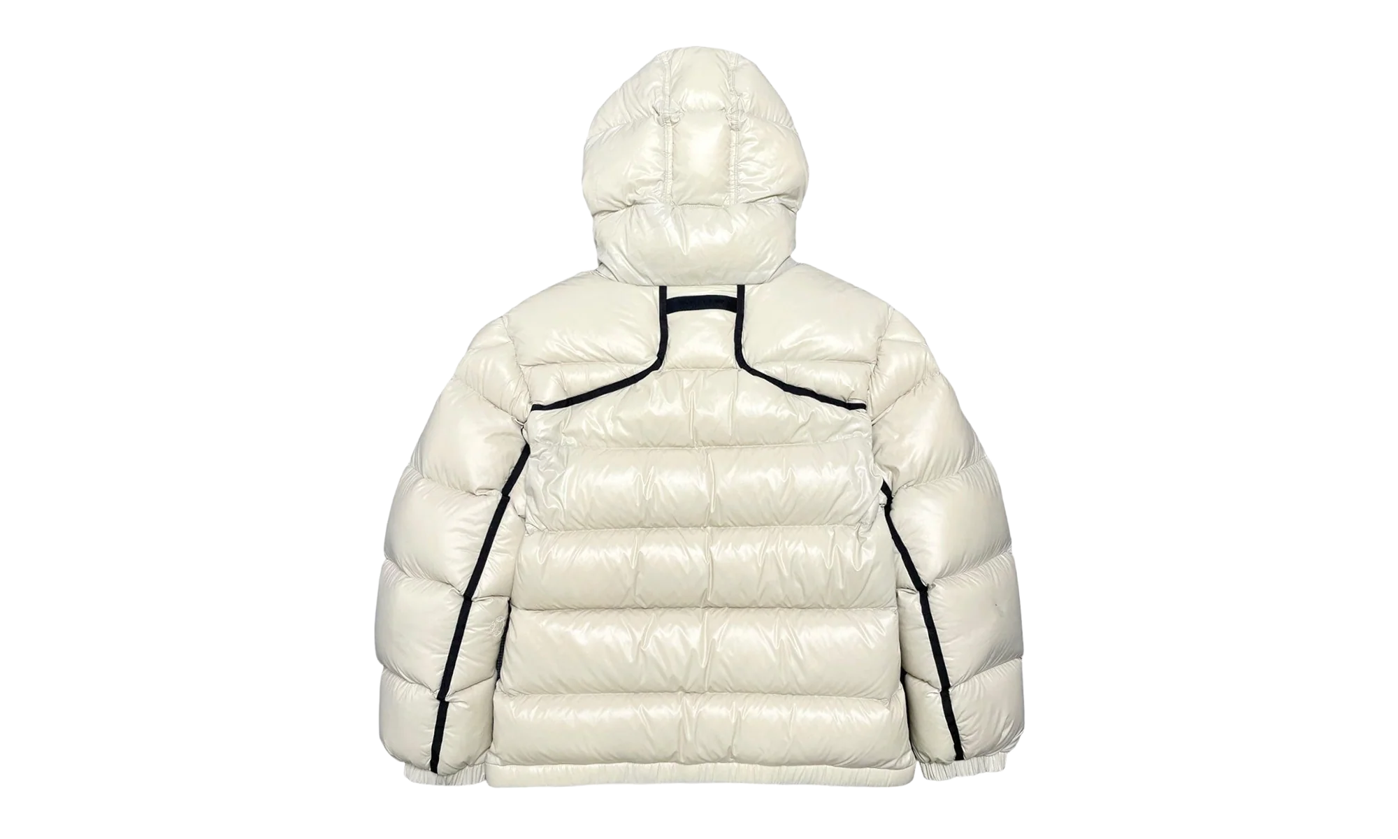 Moncler x Alyx 1017 Almond Short Down Jacket "Tan" MON22 - Image 3
