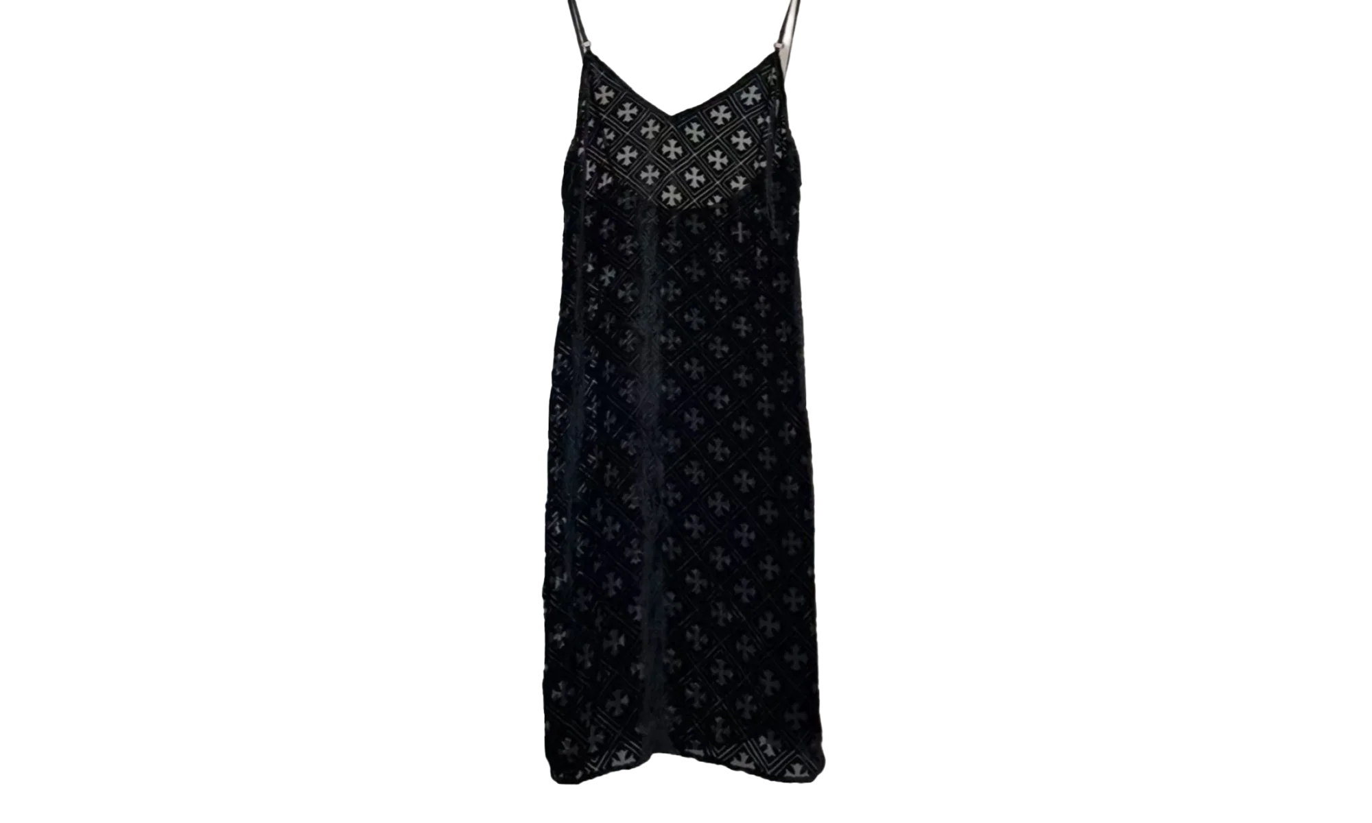 Monogram Sling Mini Dress WMNS "Black" CHRM0403