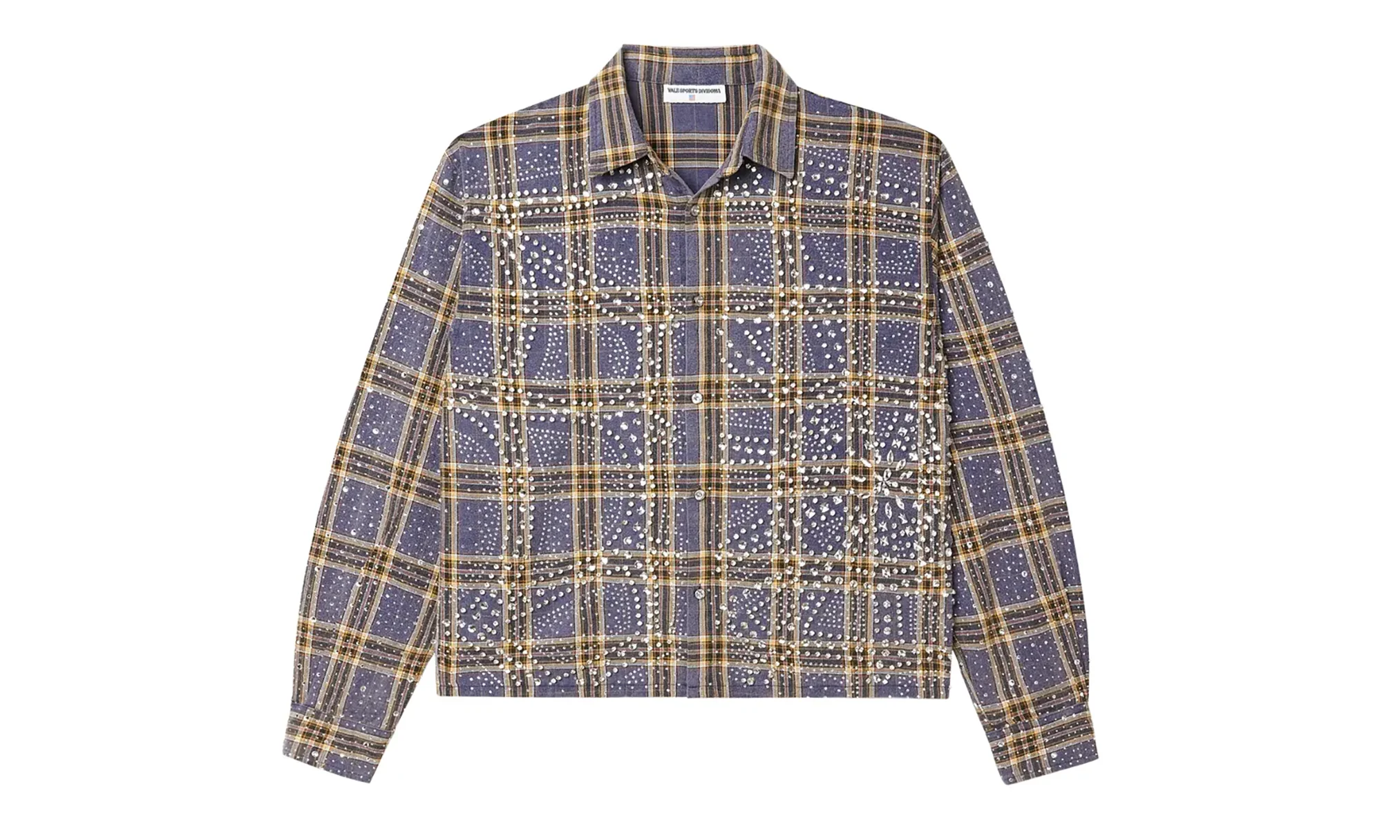 Moonlight Rhinestone Flannel "Purple" 10064273