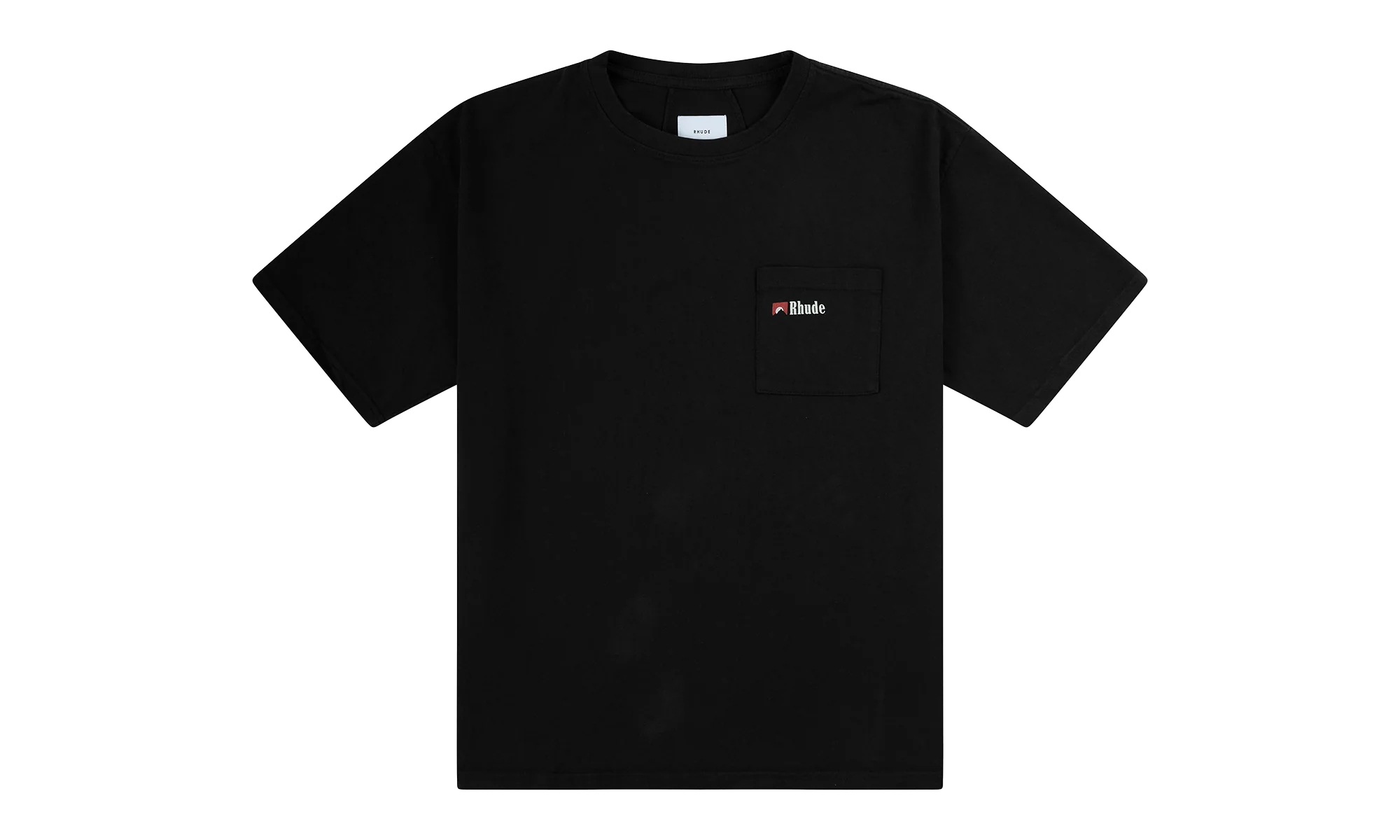 MOONLIGHT WOLF POCKET TEE "Vintage Black / White" RHFW25TT03012 3159