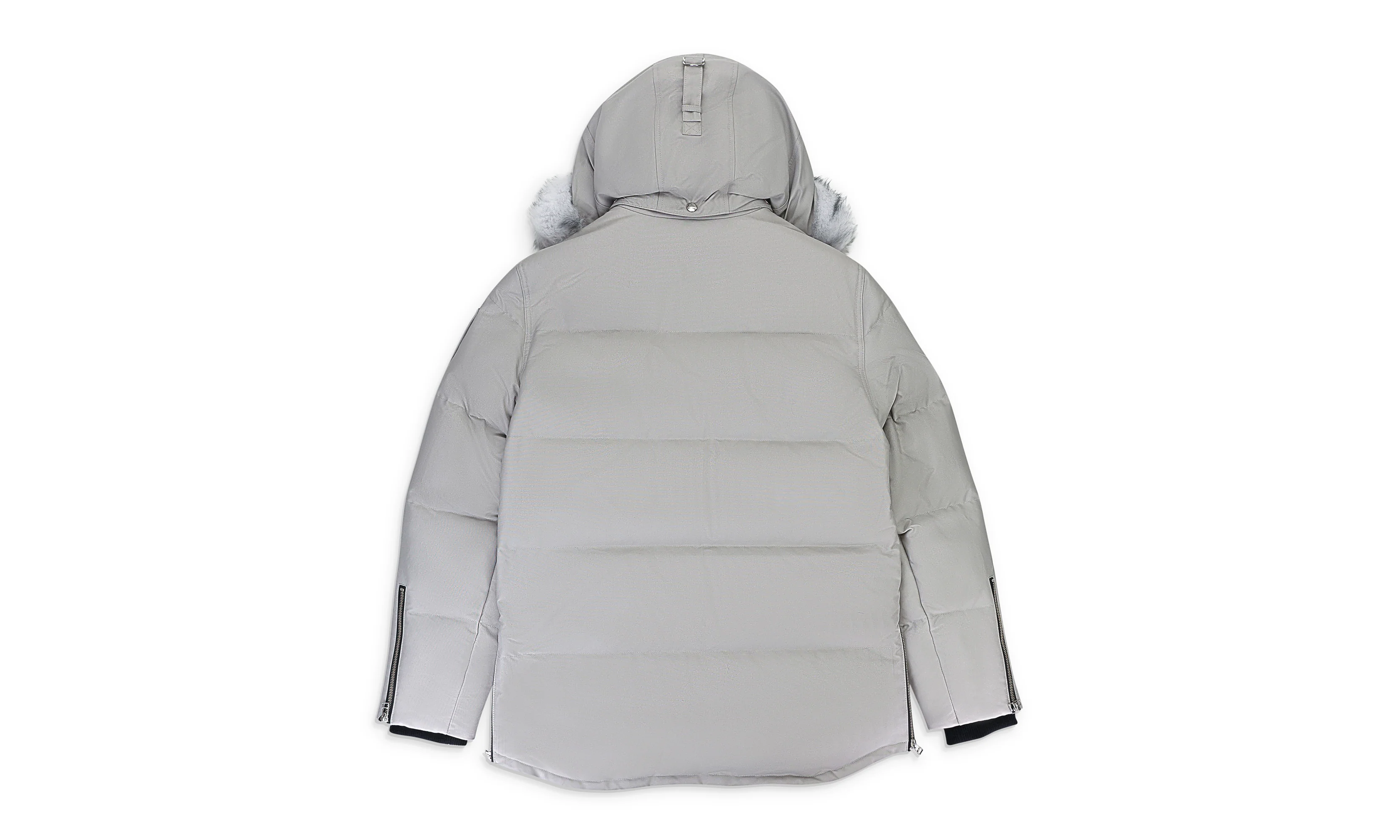 MOOSE KNUCKLES ORIGINAL 3Q NEOSHEAR STORM GREY PUFFER JACKET "Storm Grey W/Nat Sh" M32MJ128S STORM GREY W NAT SH - Image 2