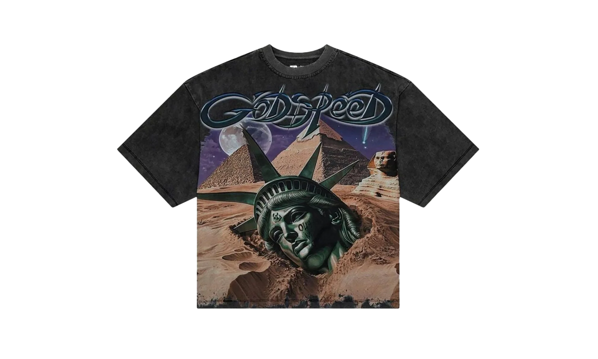 Mother Cairo T-Shirt "Grey Wash" GDSPD14 GW