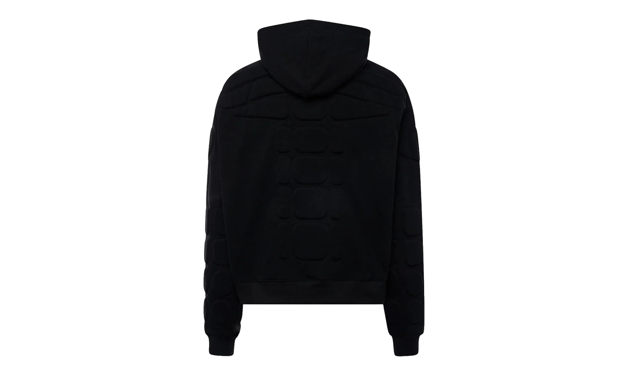 Moto Logo Hooded Sweatshirt "Black" SS25H0002 BLK - Image 2