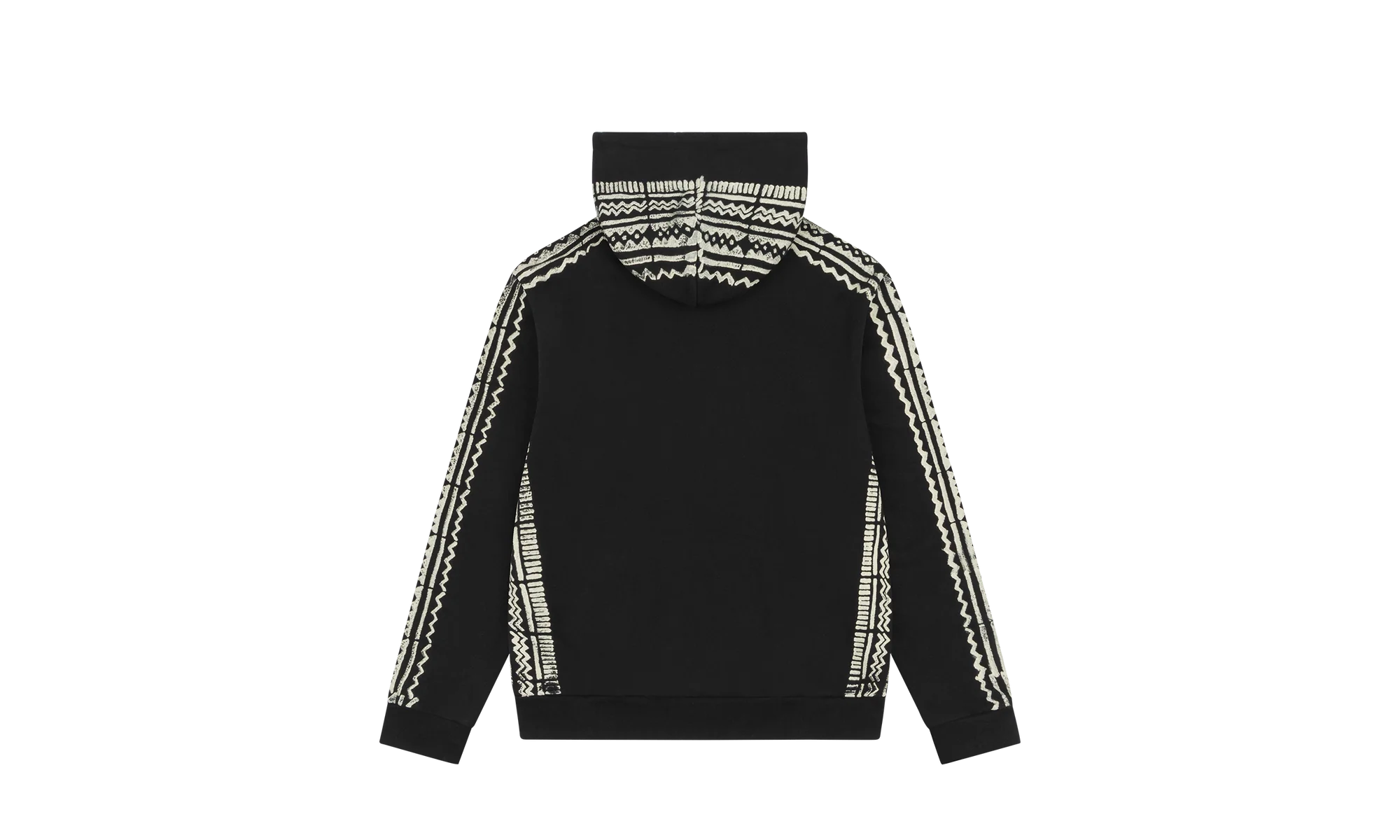 Mudcloth Hoodie "Black" DT341 - Image 2