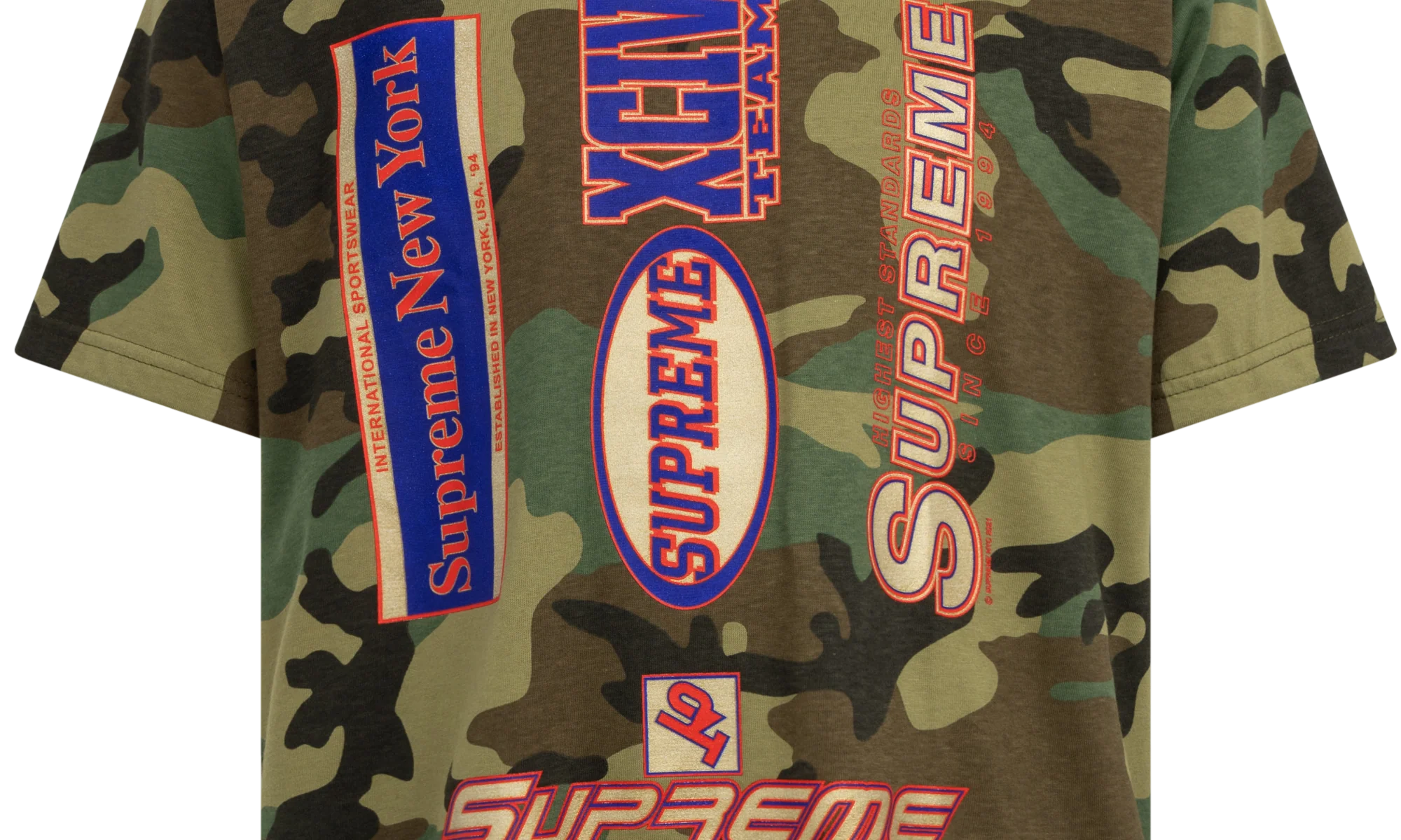 Multi Logo Tee "FW21" SU10749 - Image 2