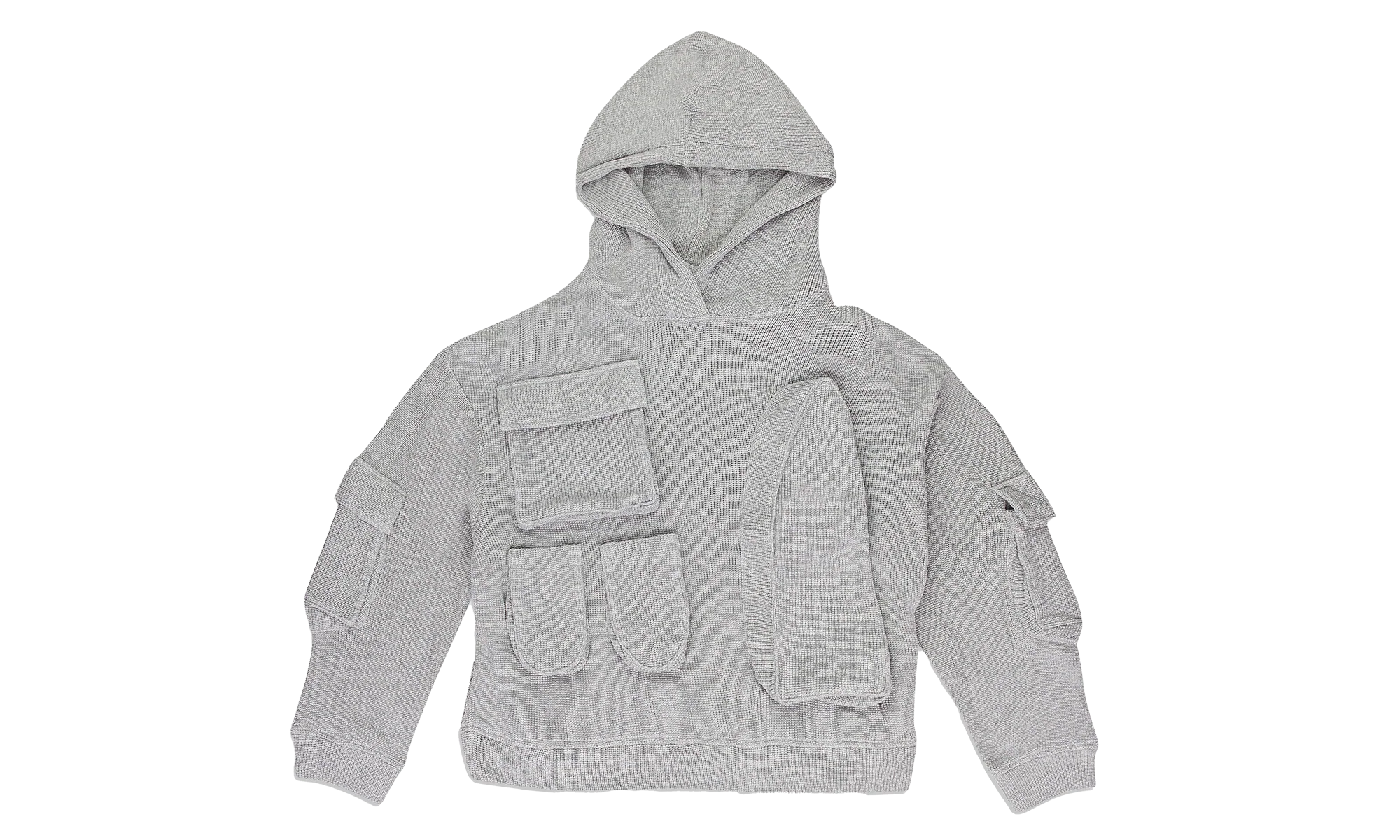 Multi Pocket Sweatshirt "Gray" 11100300021AW23