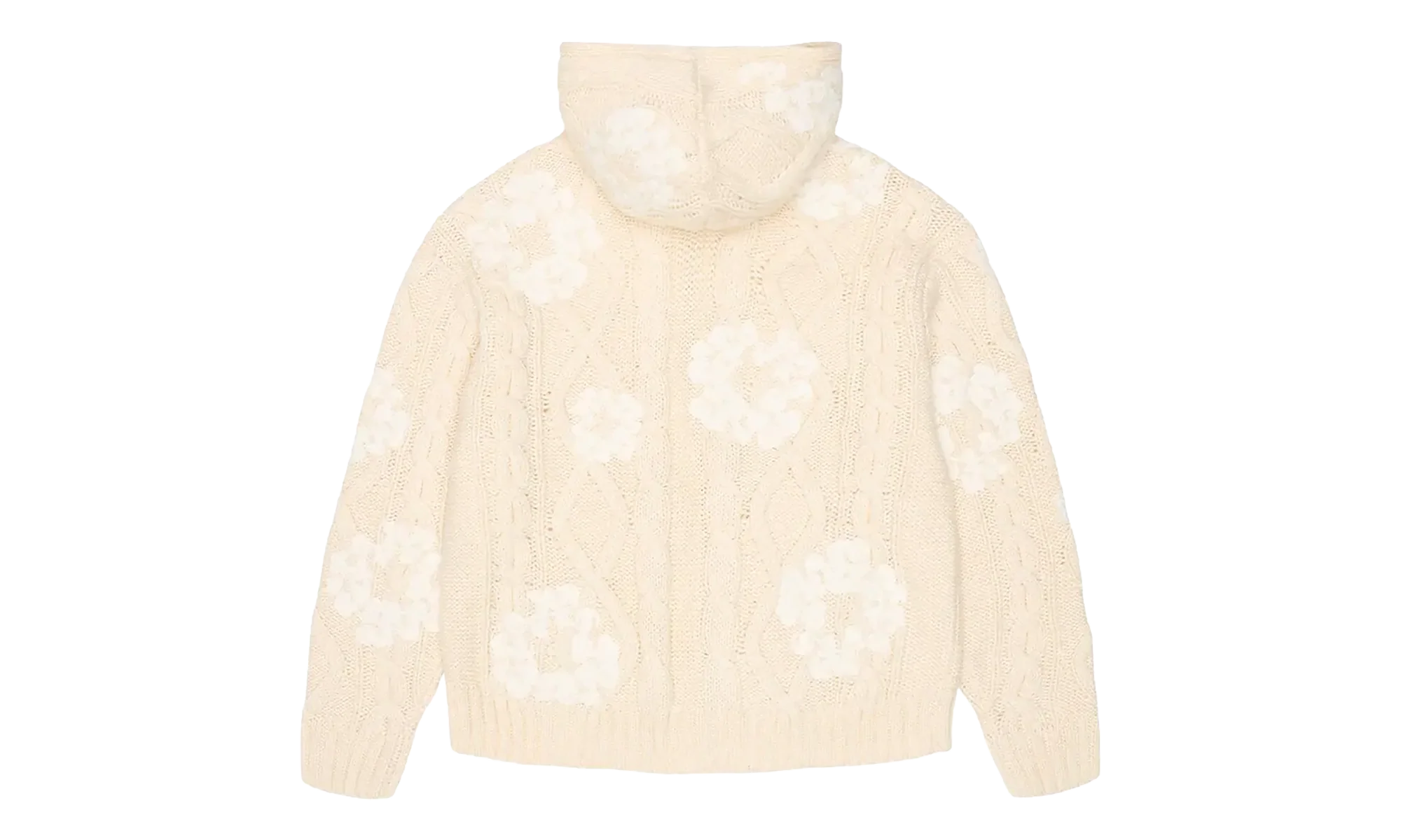 MVP Fisherman Zip Up Sweater "Tan" DT421 - Image 2
