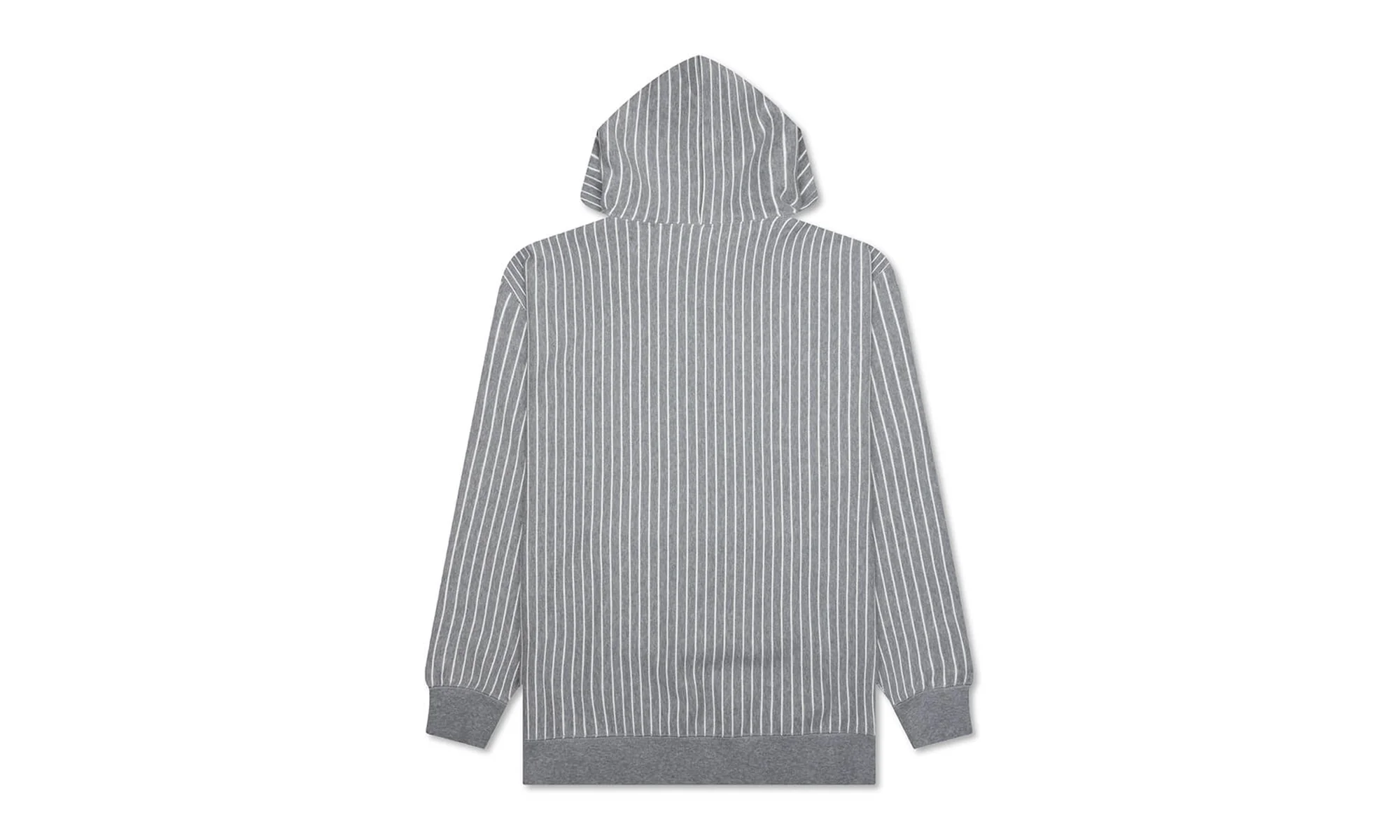 Nanamica Striped Hoodie "Grey" 539853-03 - Image 2