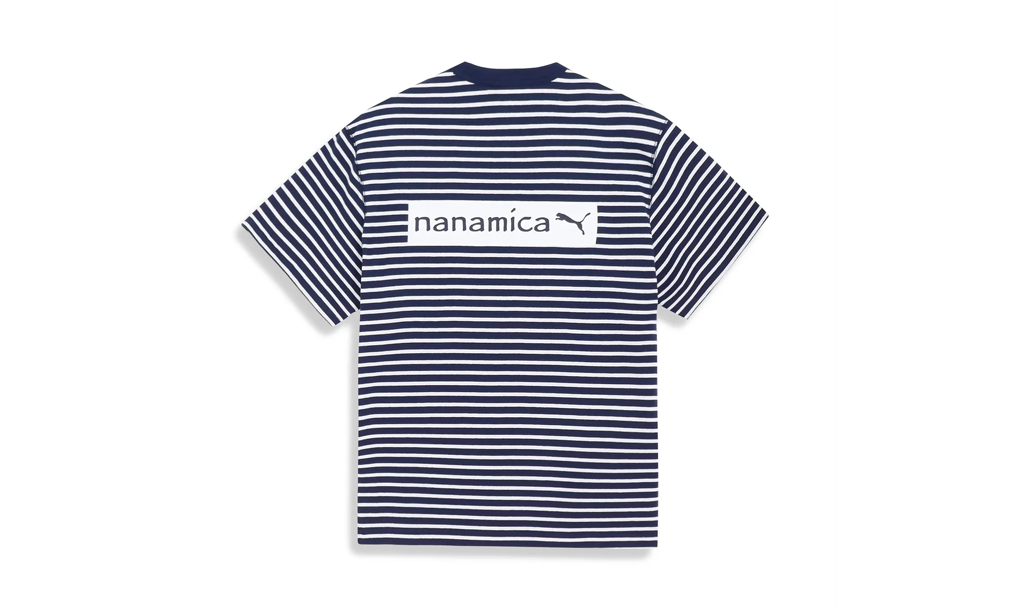 Nanamica Striped Tee "Navy" 539854 06 - Image 2