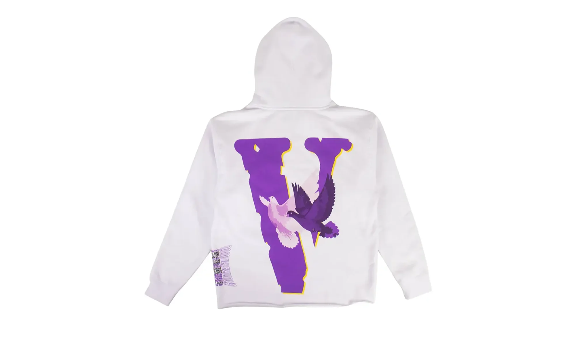 Nav Doves Hoodie "Good Intentions - White" B9OQAS1K - Image 2