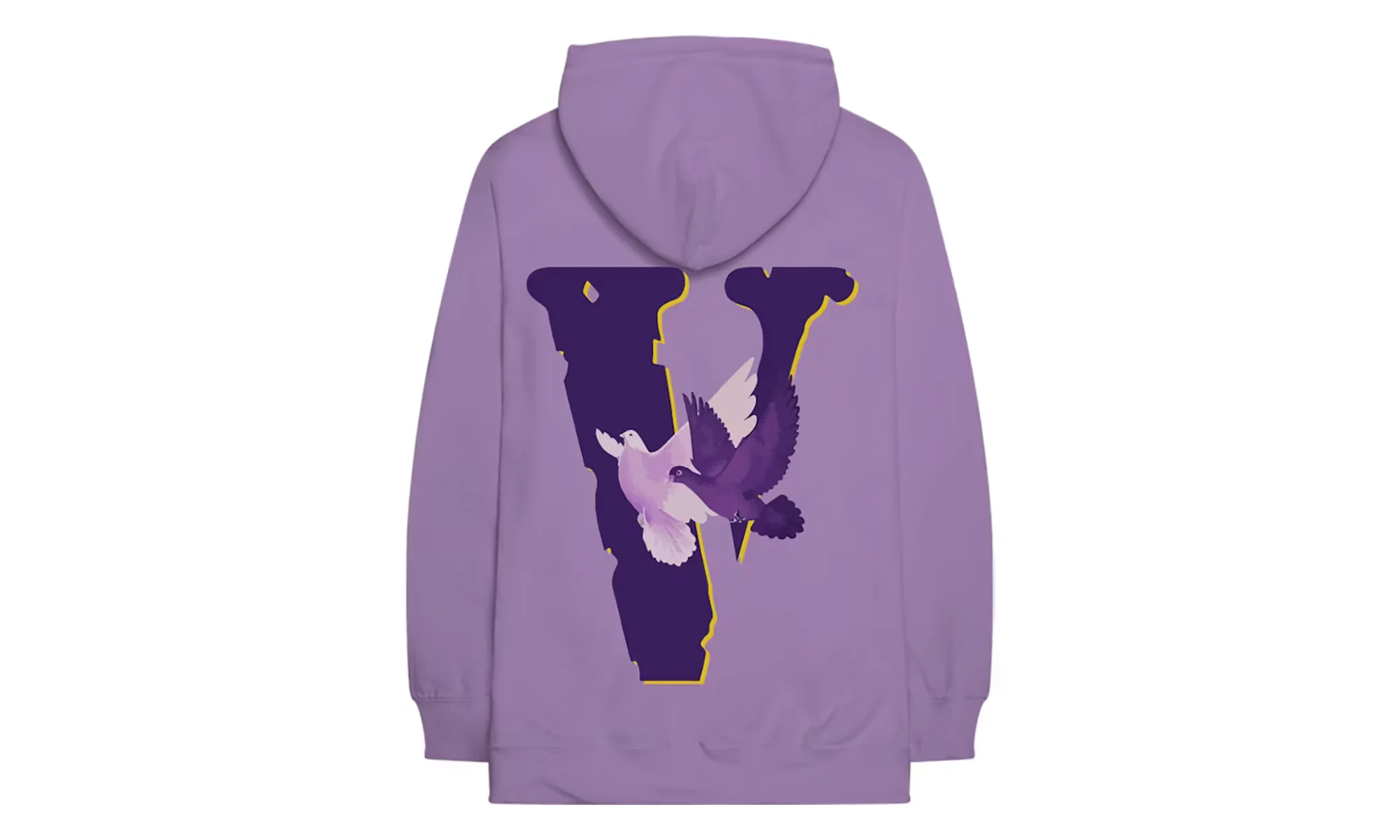 Nav Doves Hoodie "Purple" THQXILLR - Image 2