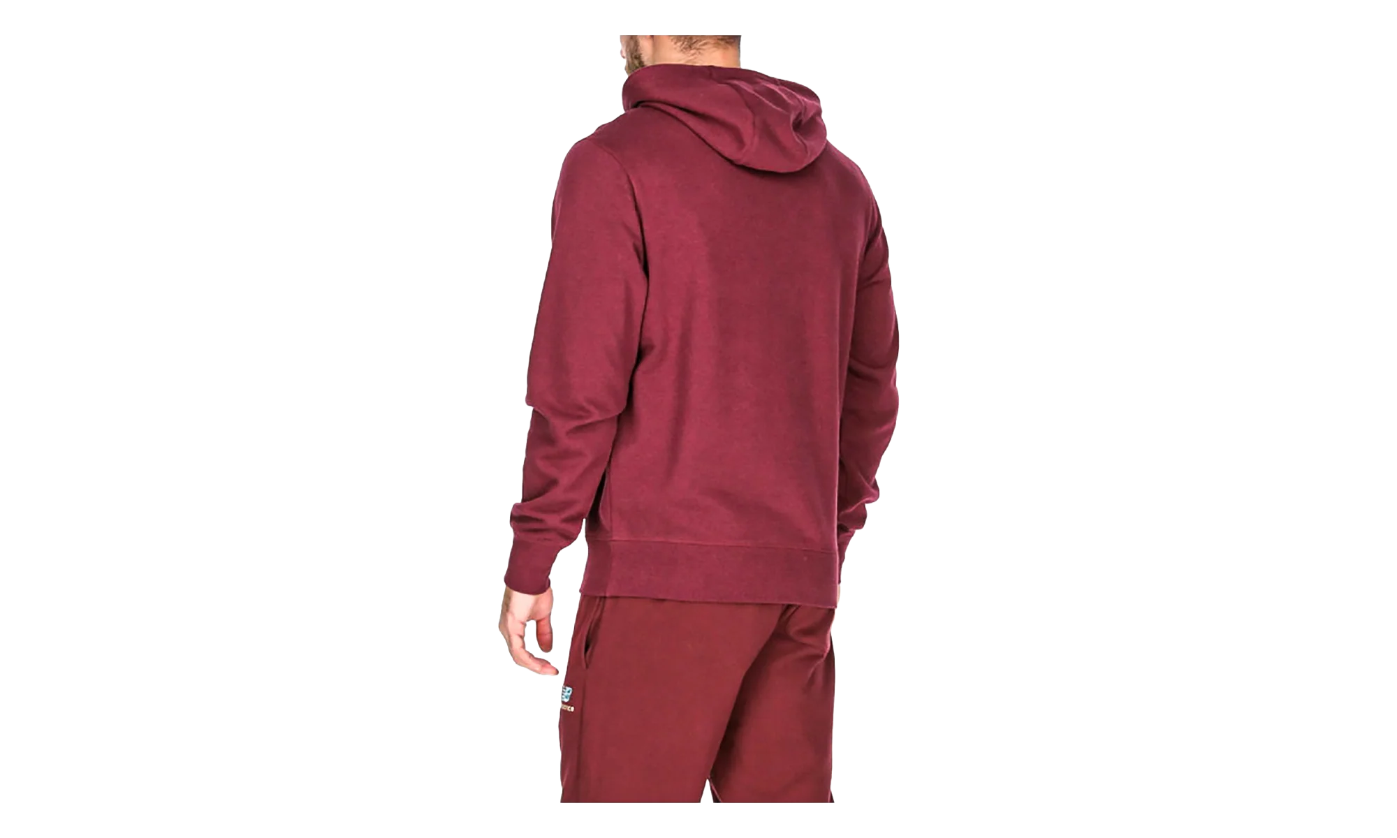 NB Essentials Stacked Logo Pullover Hoodie "Golden Hour" MT03558 GTH - Image 2